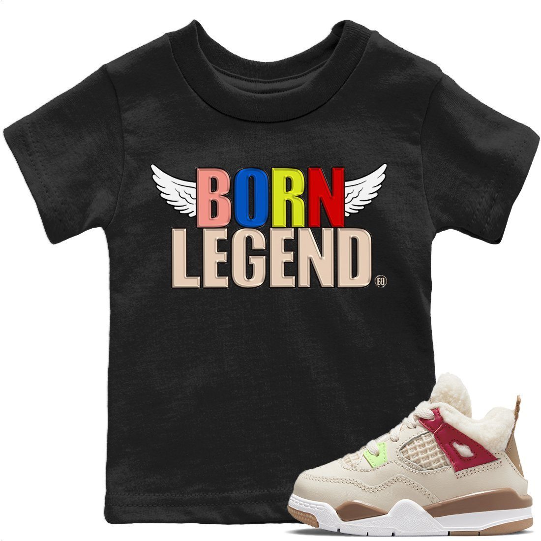 Born Legend Kids Tops - Air Jordan 4 Wild Things