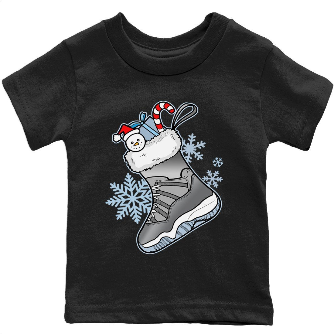 snkmatch Stocking Kids Tops - Air Jordan 11 Cool Grey