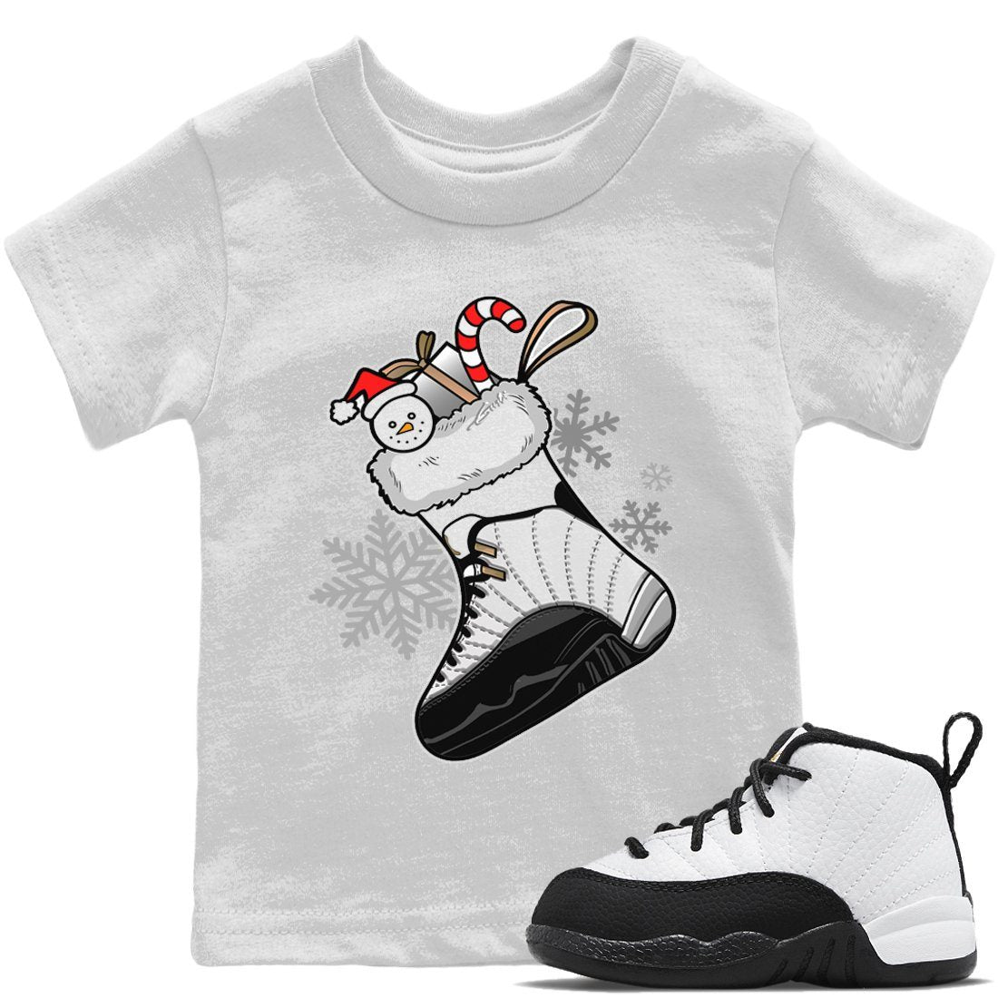 snkmatch Stocking Kids Tops - Air Jordan 12 Royalty