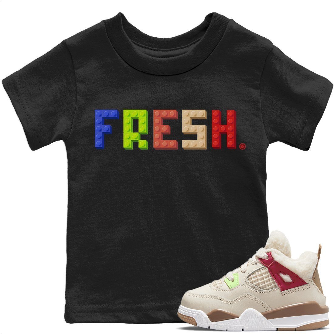 Fresh Kids Tops - Air Jordan 4 Wild Things