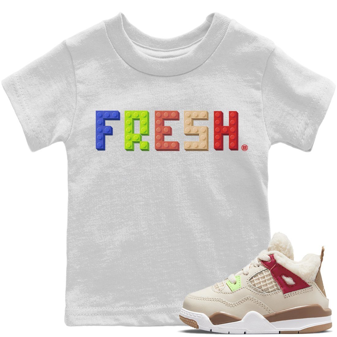 Fresh Kids Tops - Air Jordan 4 Wild Things