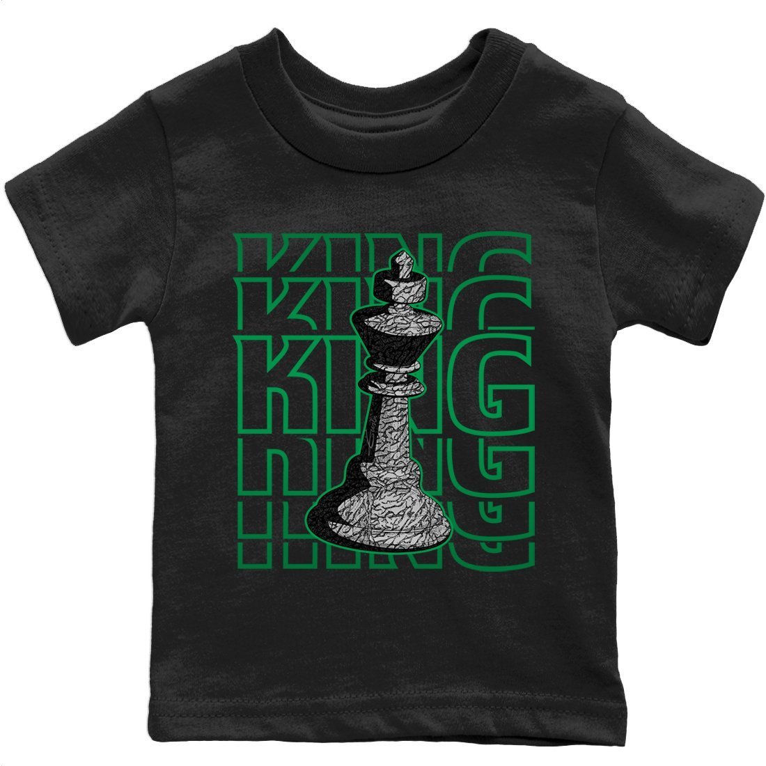 King Kids Tops - Air Jordan 3 Pine Green