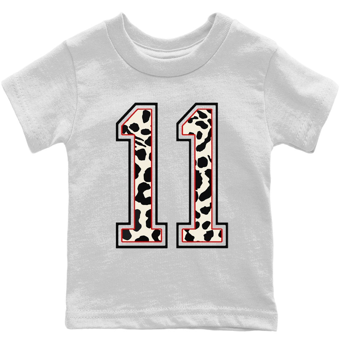 Texture 11 Kids Tops - Air Jordan 11 Animal Instinct