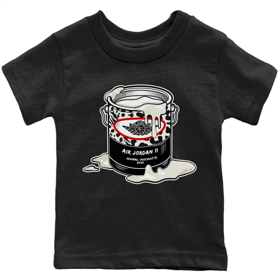 Bucket Kids Tops - Air Jordan 11 Animal Instinct