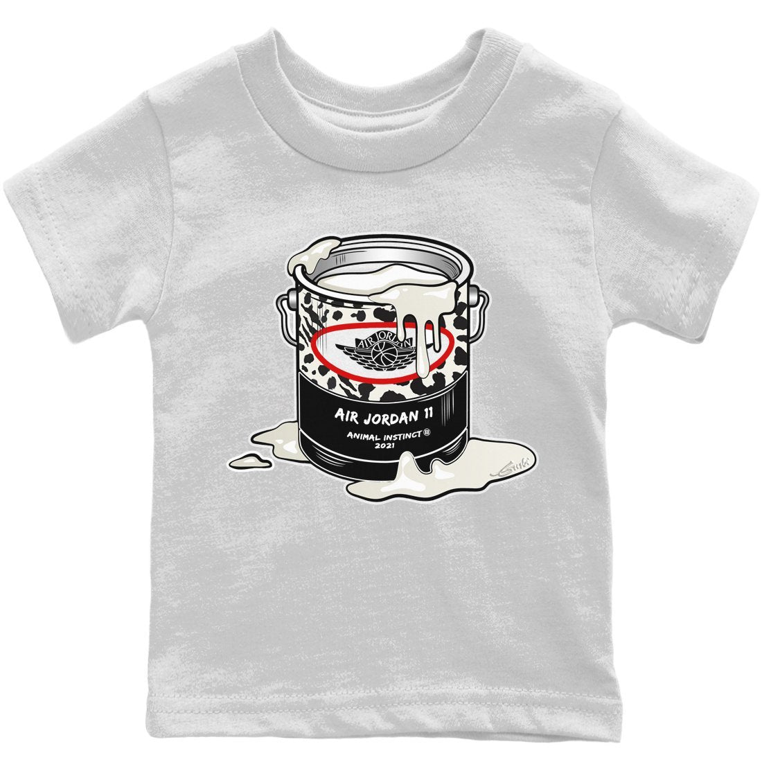 Bucket Kids Tops - Air Jordan 11 Animal Instinct