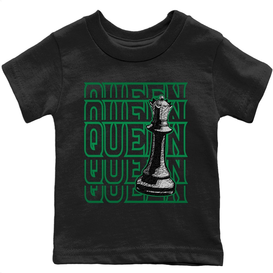 Queen Kids Tops - Air Jordan 3 Pine Green