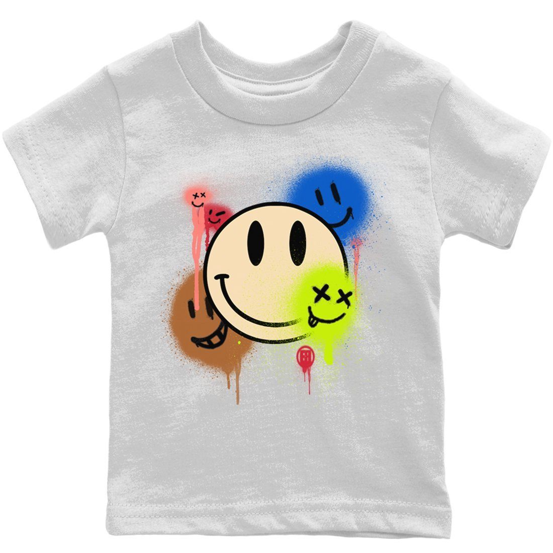 Smile Painting Kids Tops - Air Jordan 4 Wild Things