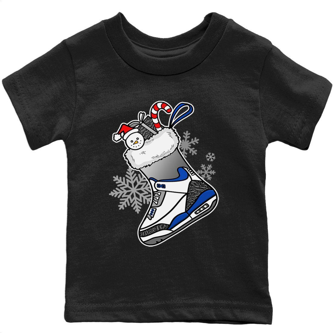 snkmatch Stocking Kids Tops - Air Jordan 3 Racer Blue