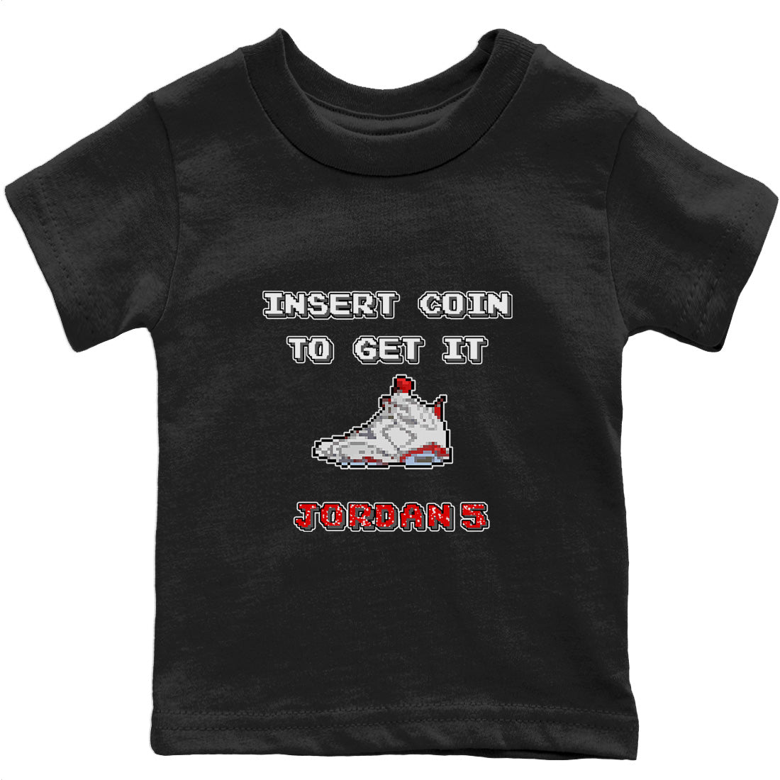 Insert Coin Kids Tops - Air Jordan 6 Red Velvet Cookies