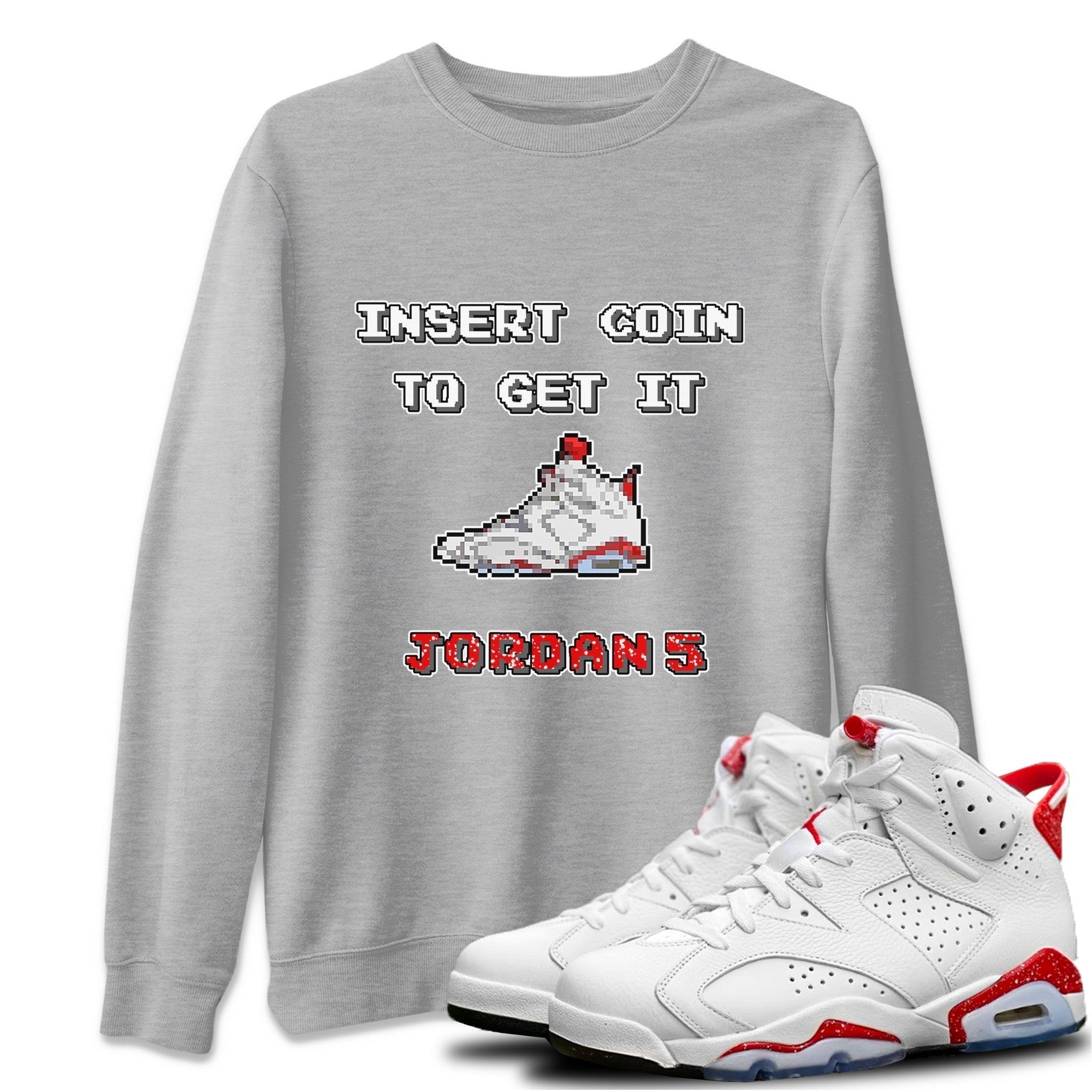 Insert Coin Unisex Tops - Air Jordan 6 Red Velvet Cookies