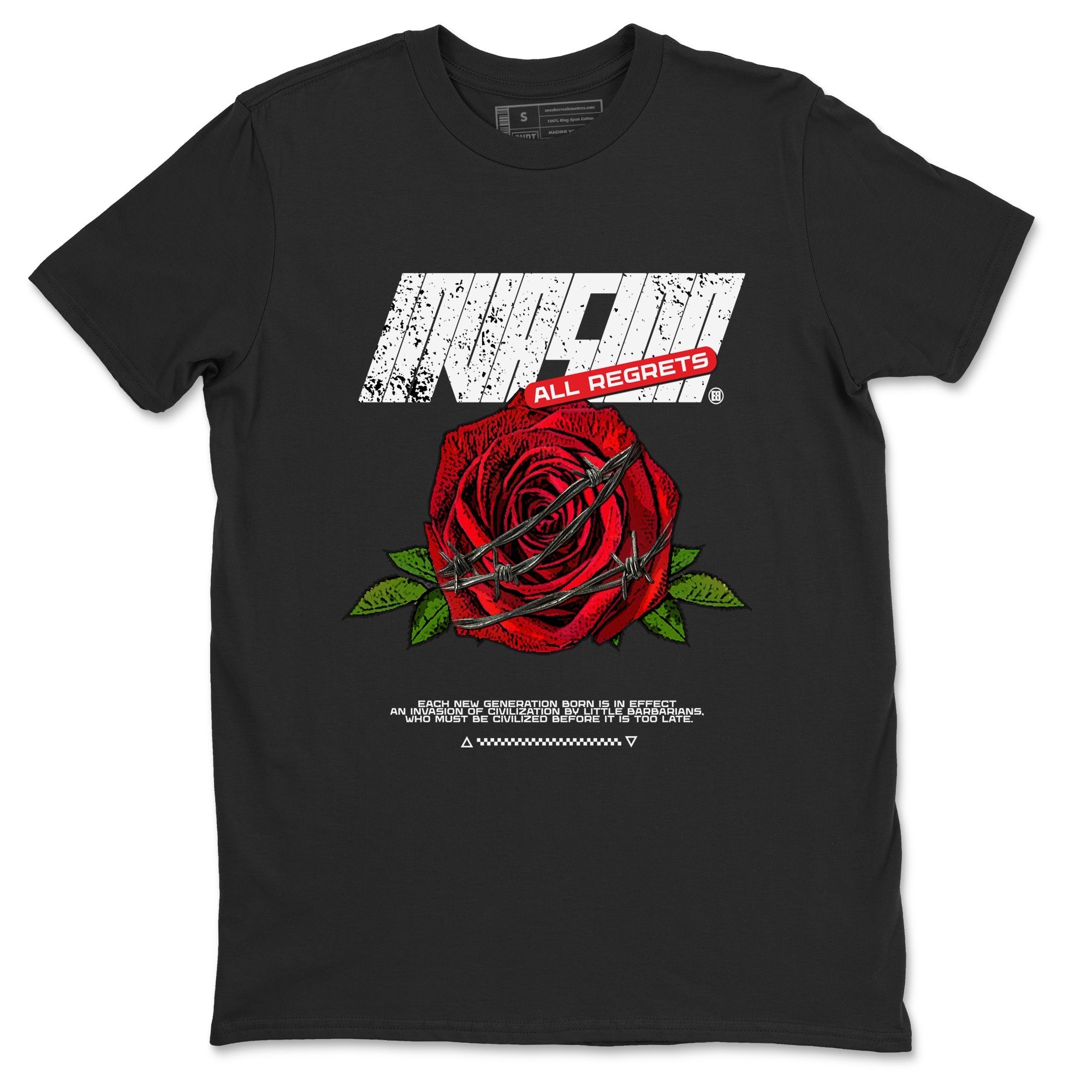 Invasions snkmatch Tees - Air Jordan 1 Black Toe Reimagined