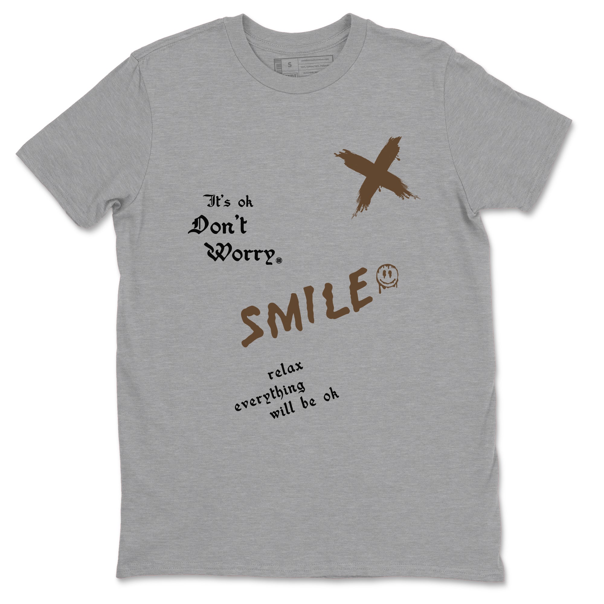 It's Ok Don't Worry snkmatch Tees - Air Jordan 1 Mocha