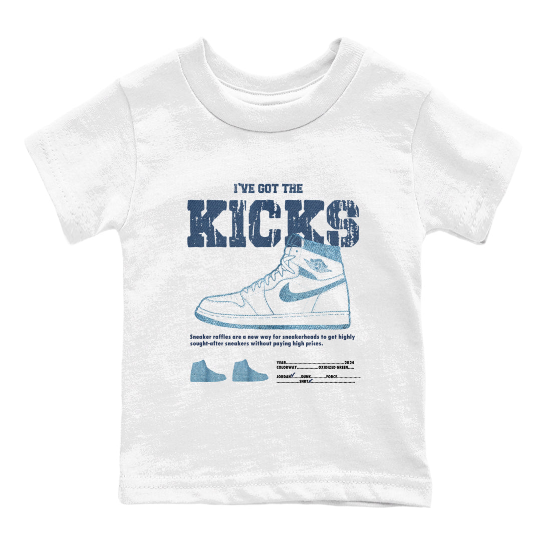 I've Got The Kicks snkmatch Tees Kids - Air Jordan 1 Denim 2024
