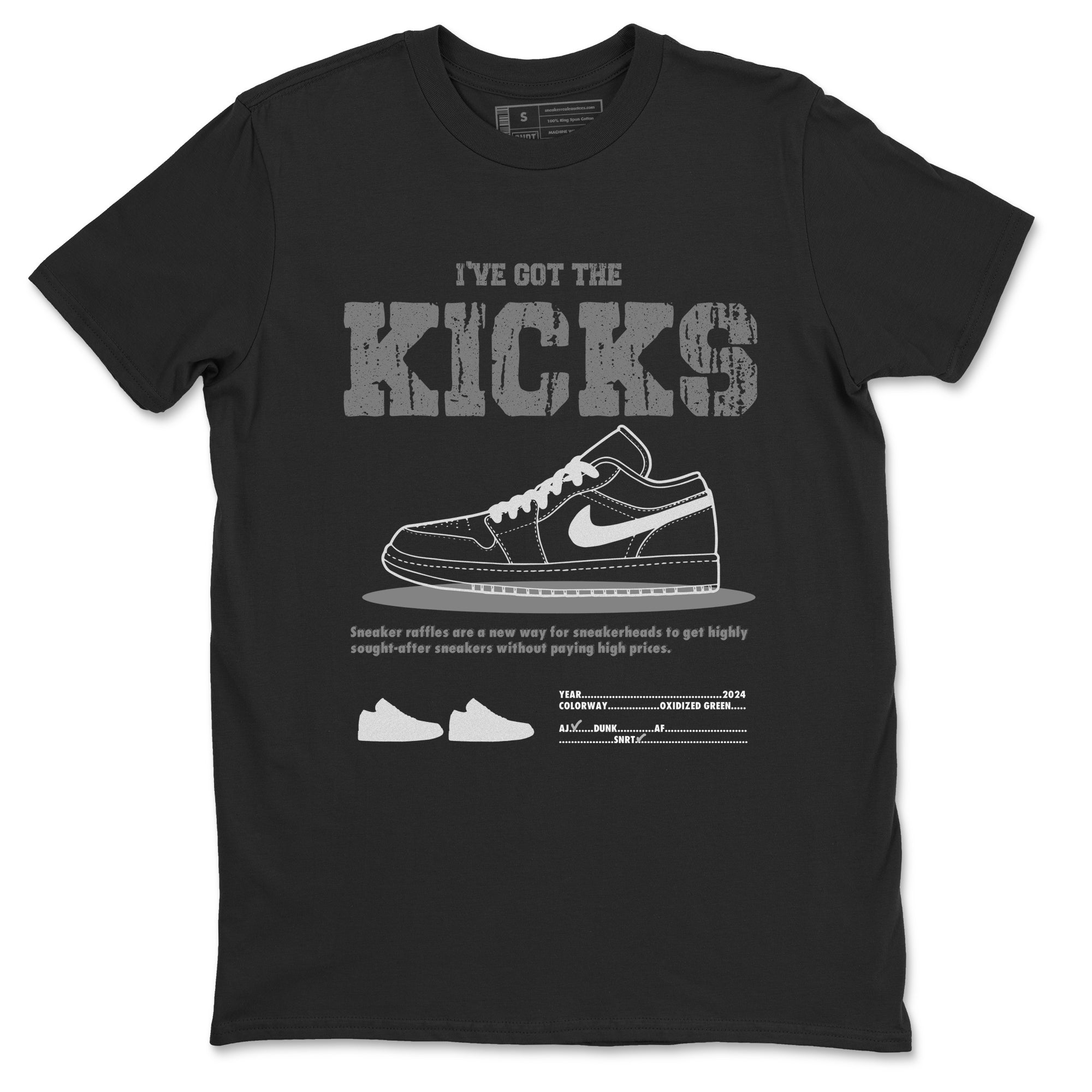 I've Got the Kicks snkmatch Tees - Air Jordan 1 Wolf Grey