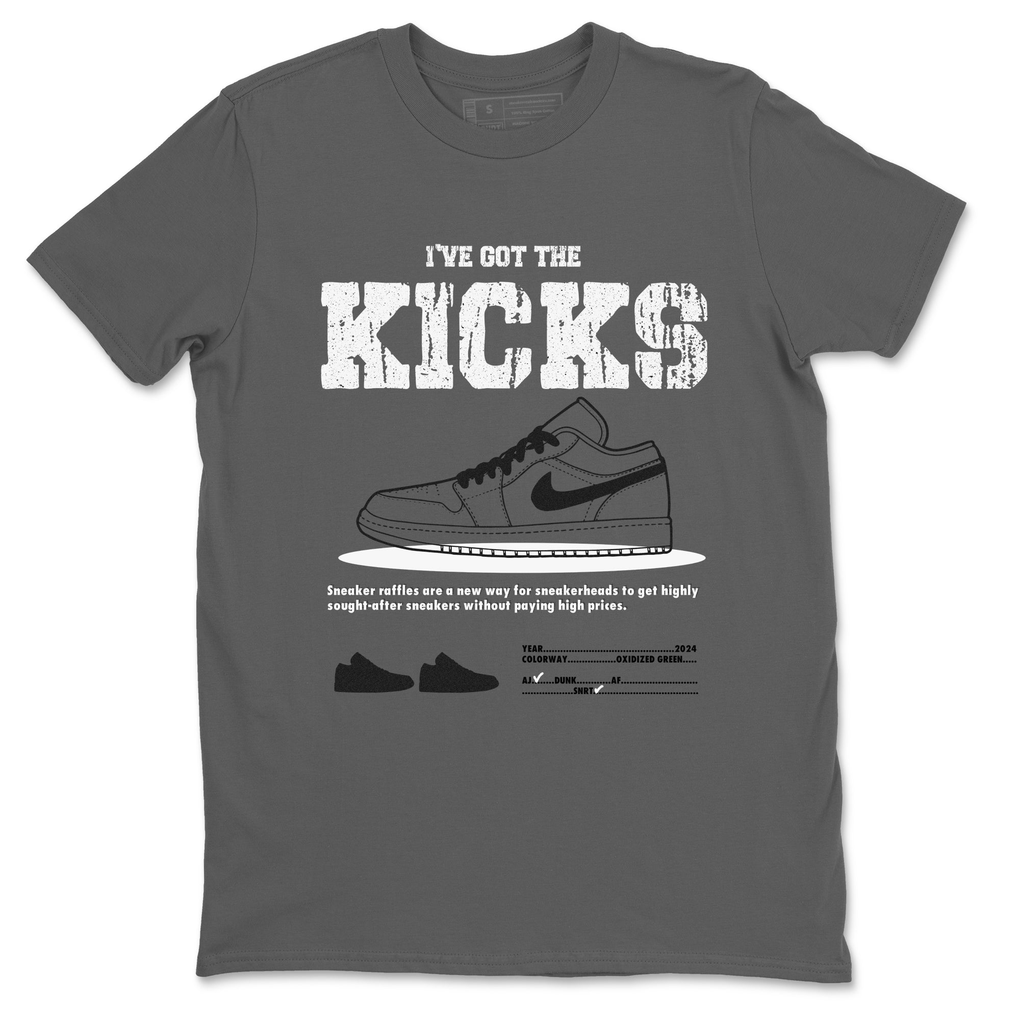 I've Got the Kicks snkmatch Tees - Air Jordan 1 Wolf Grey