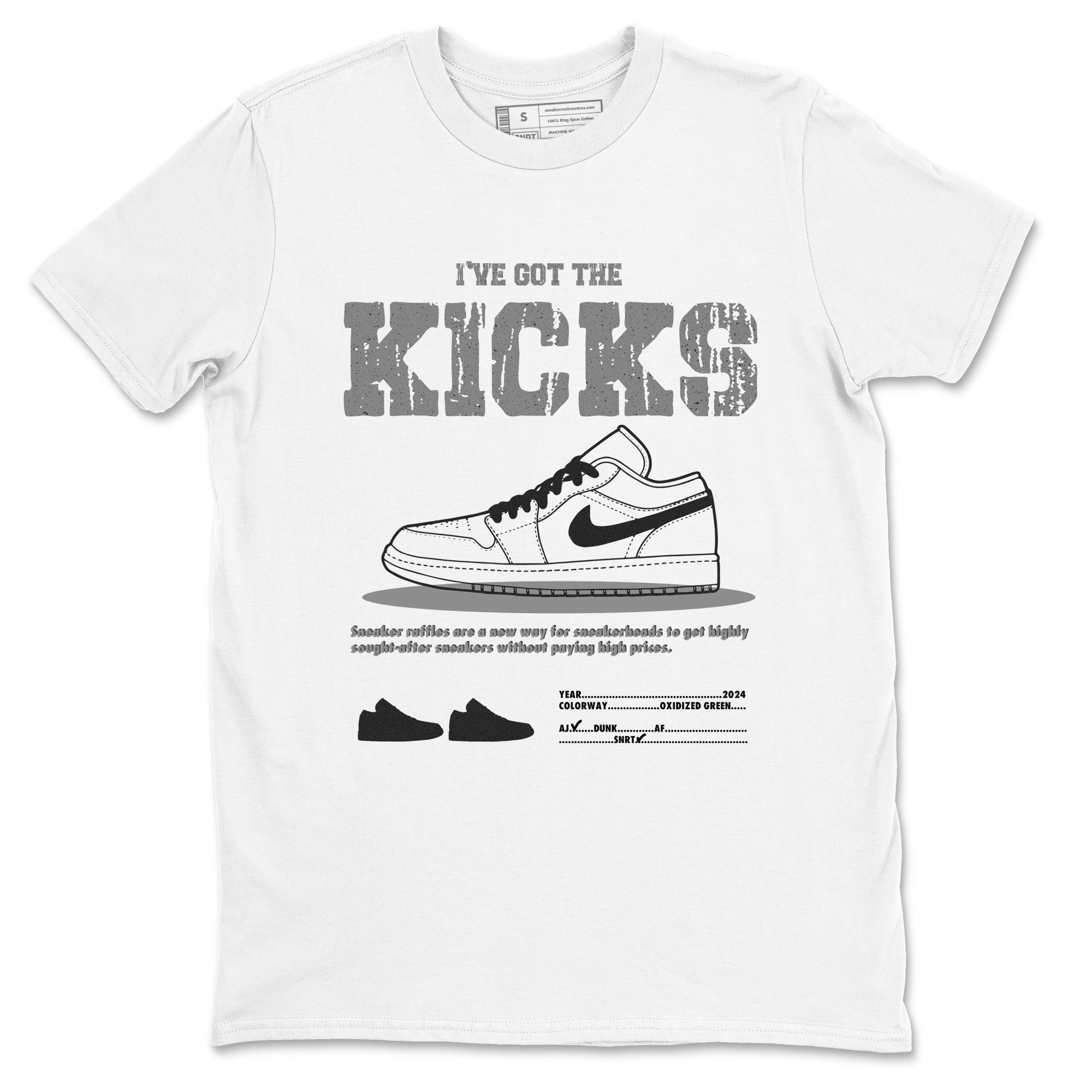 I've Got the Kicks snkmatch Tees - Air Jordan 1 Wolf Grey