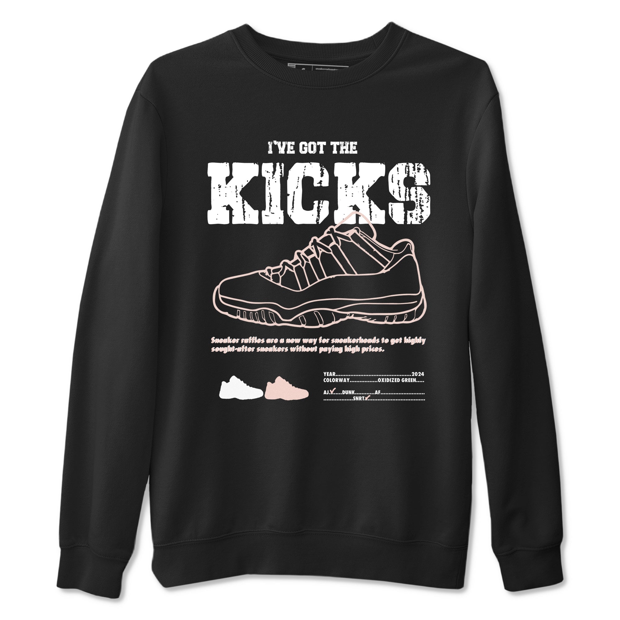 I've Got The Kicks snkmatch Tees - Air Jordan 11 Legend Pink