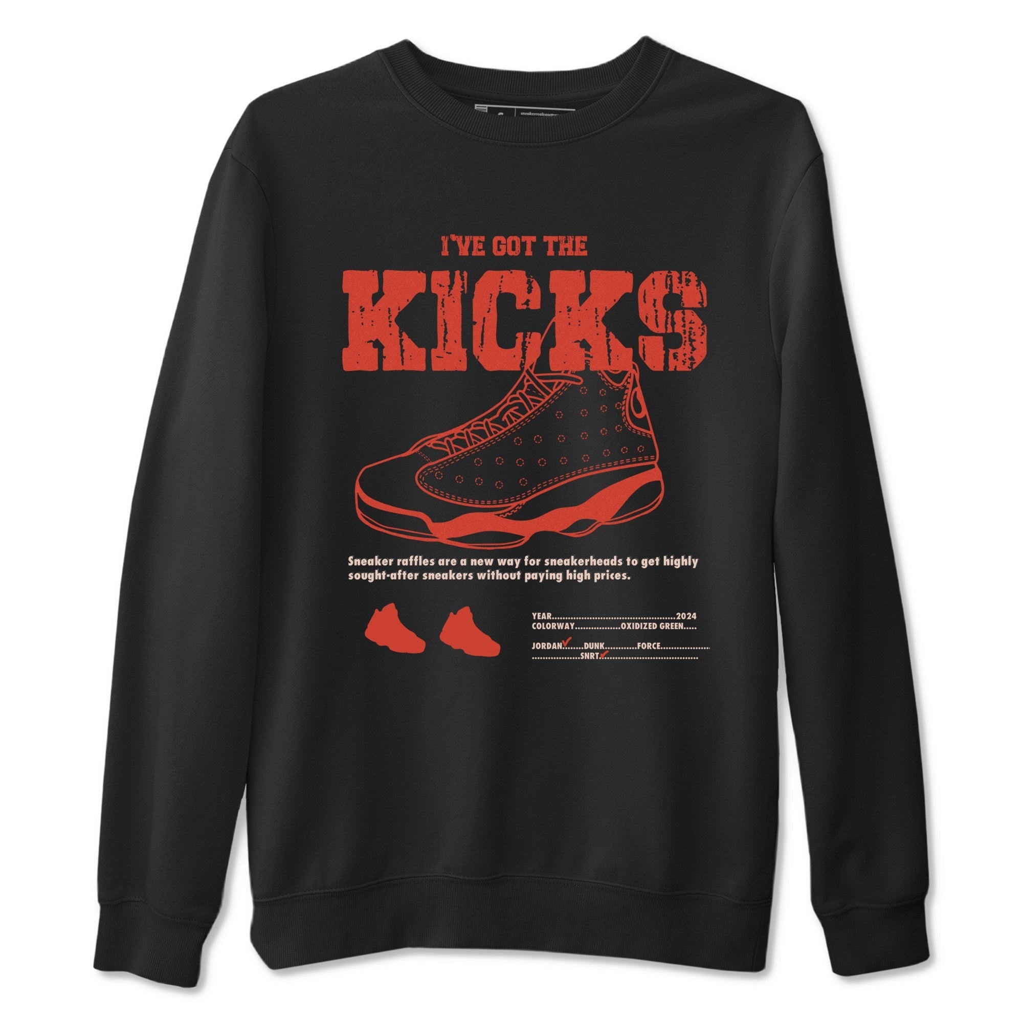 I've Got The Kicks snkmatch Tees - Air Jordan 13 Dune Red