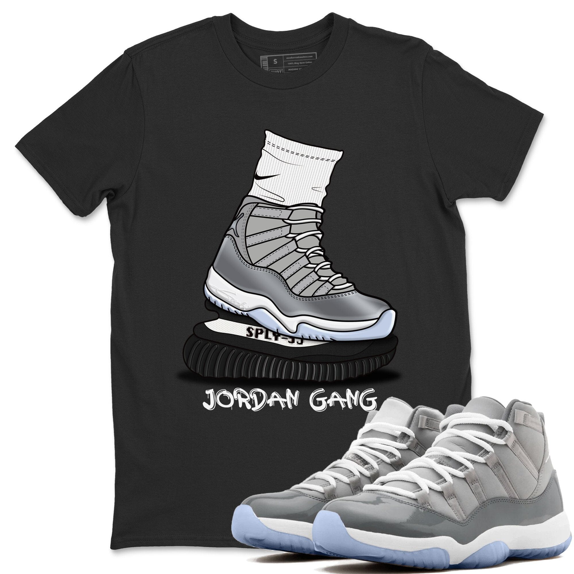 Air Jordan Gang Unisex Tops - Air Jordan 11 Cool Grey