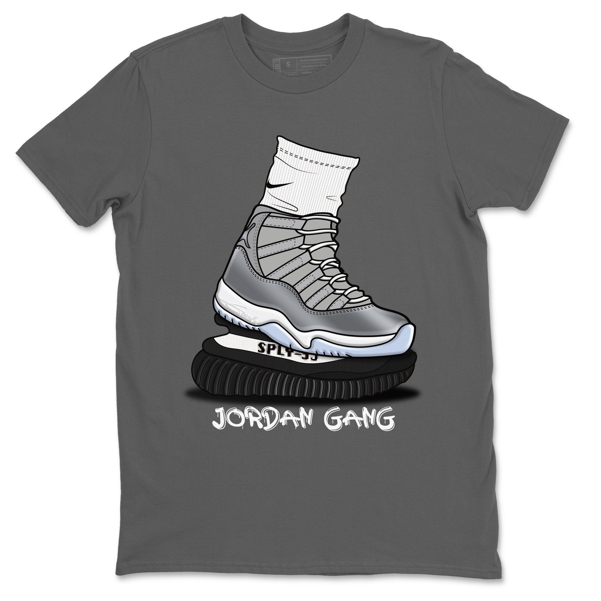 Air Jordan Gang Unisex Tops - Air Jordan 11 Cool Grey