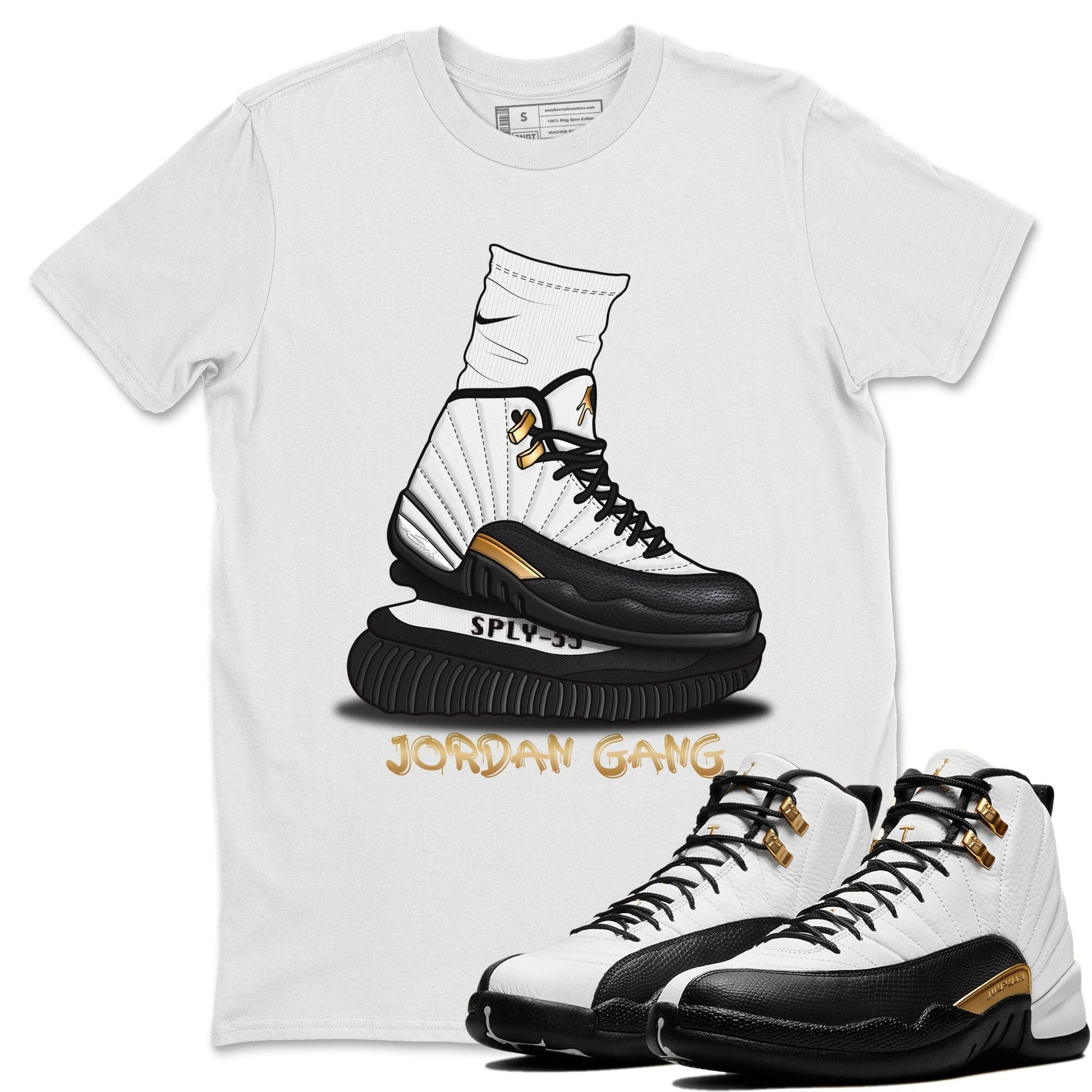 Air Jordan Gang Unisex Tops - Air Jordan 12 Royalty