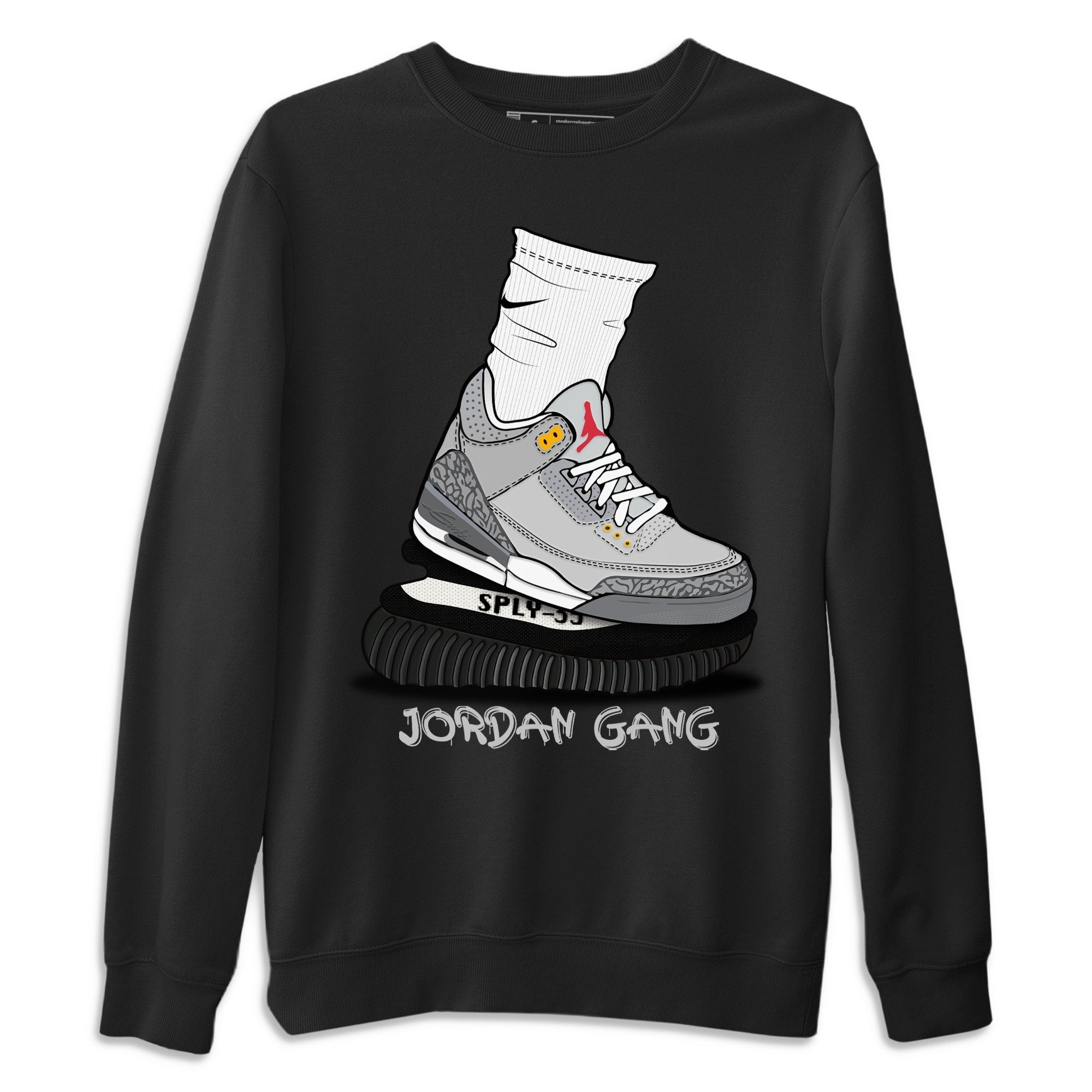 Air Jordan Gang Unisex Tops - Air Jordan 3 Cool Grey