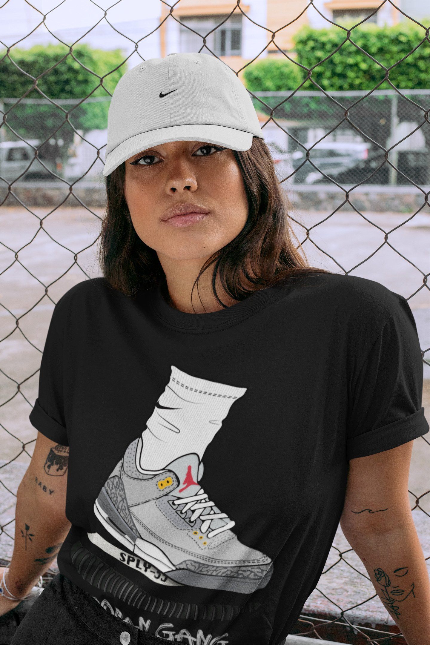 Air Jordan Gang Unisex Tops - Air Jordan 3 Cool Grey