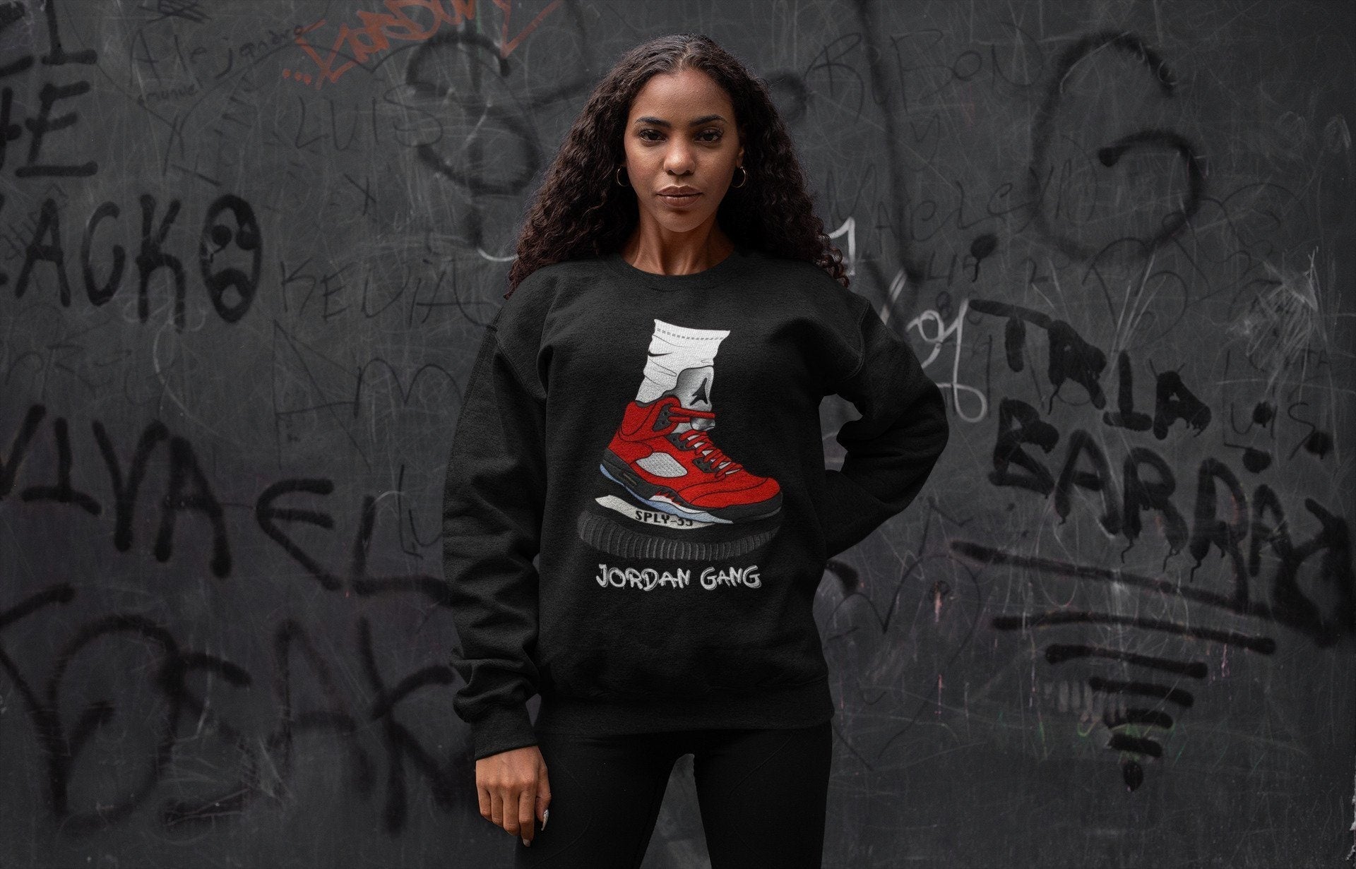 Air Jordan Gang Unisex Tops - Air Jordan 5 Raging Bull