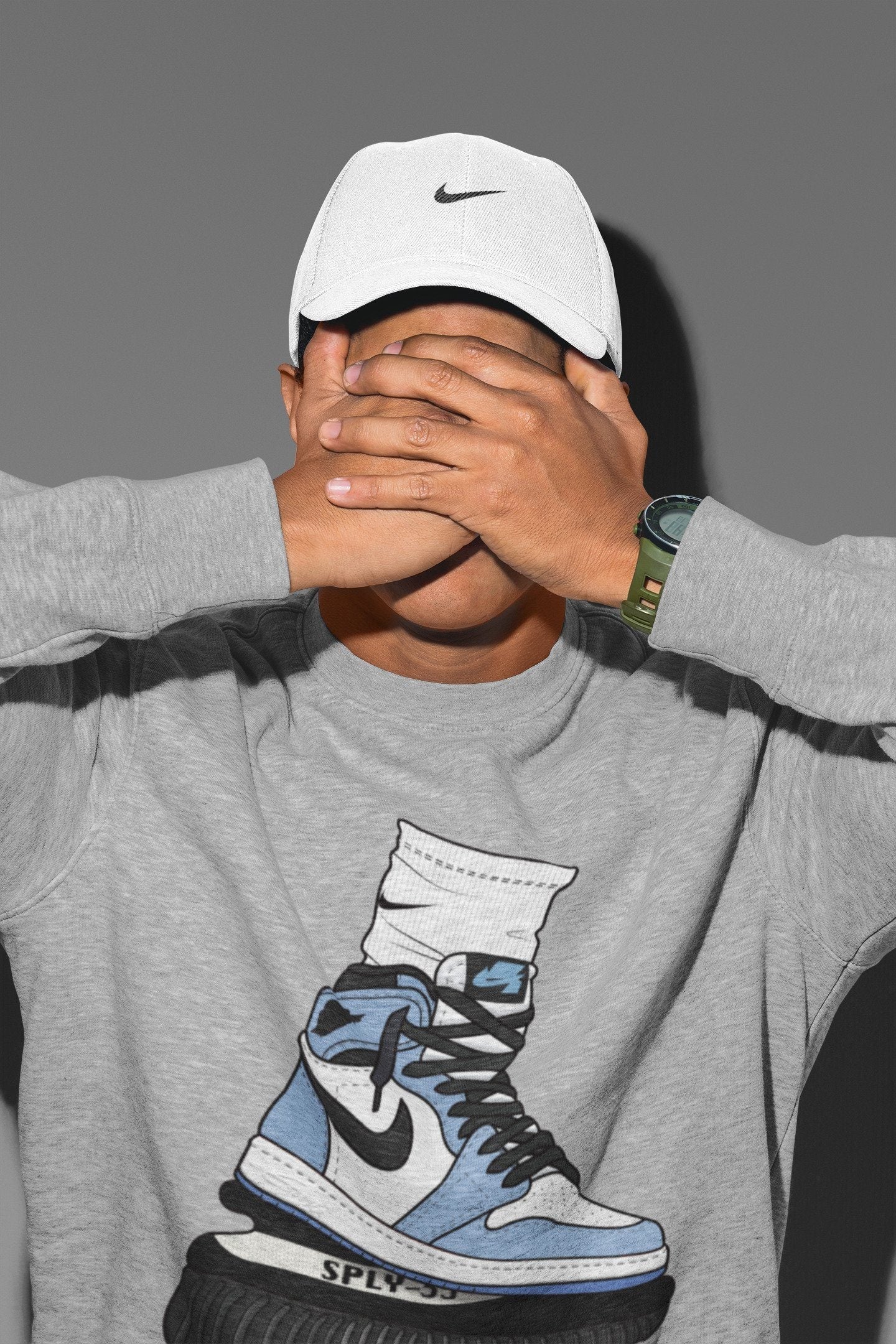 Air Jordan Gang Unisex Tops - Air Jordan 1 University Blue