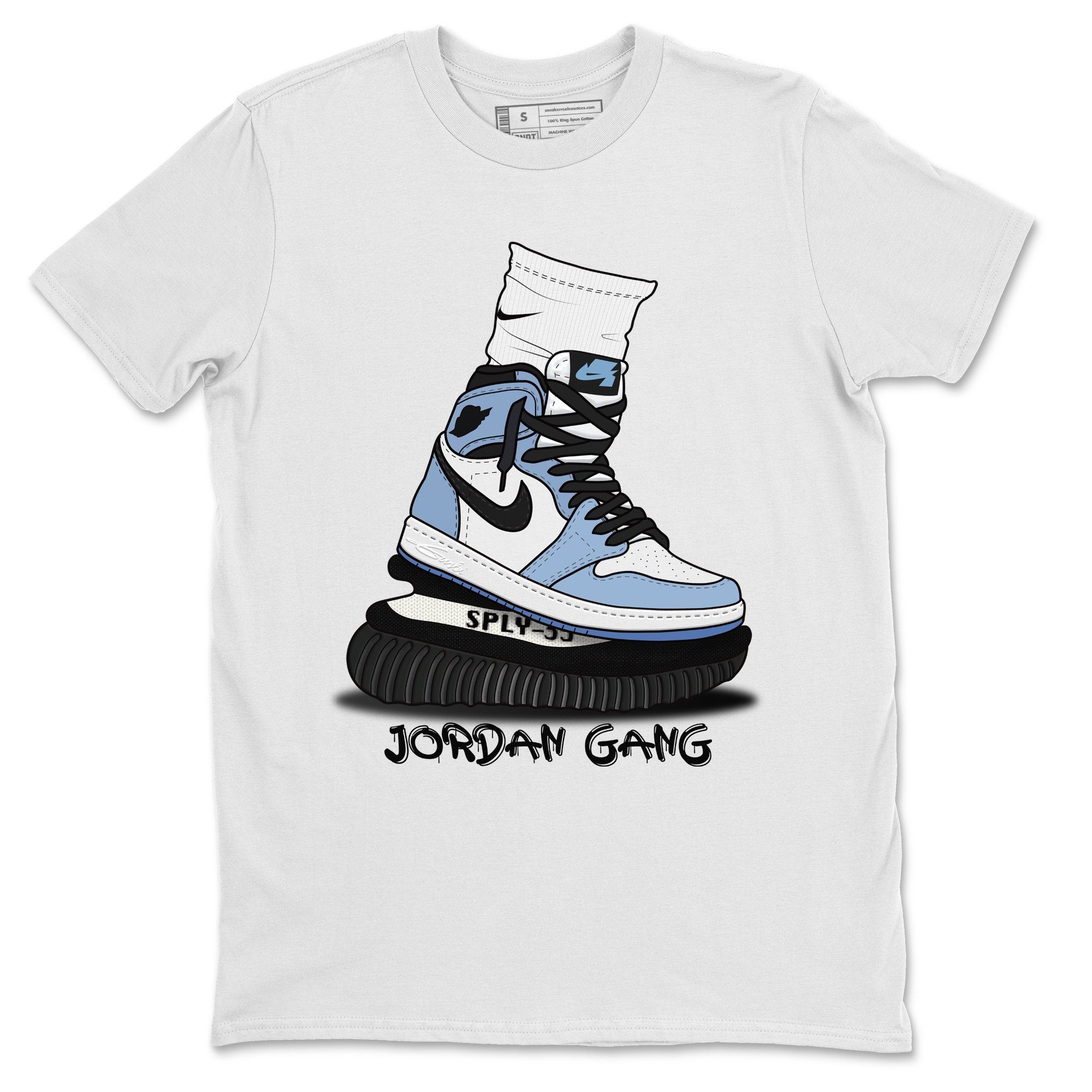 Air Jordan Gang Unisex Tops - Air Jordan 1 University Blue