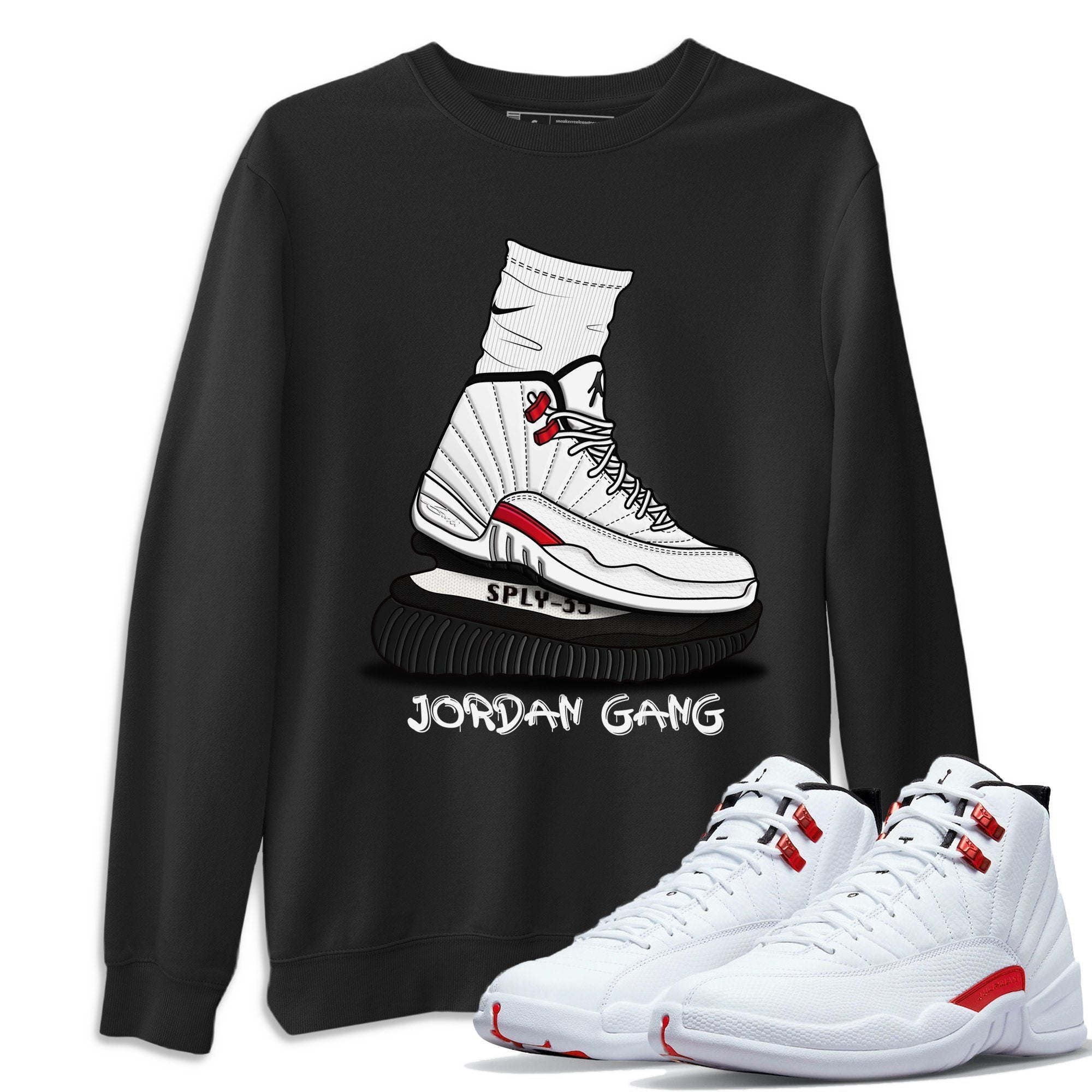 Air Jordan Gang Unisex Tops - Air Jordan 12 Twist