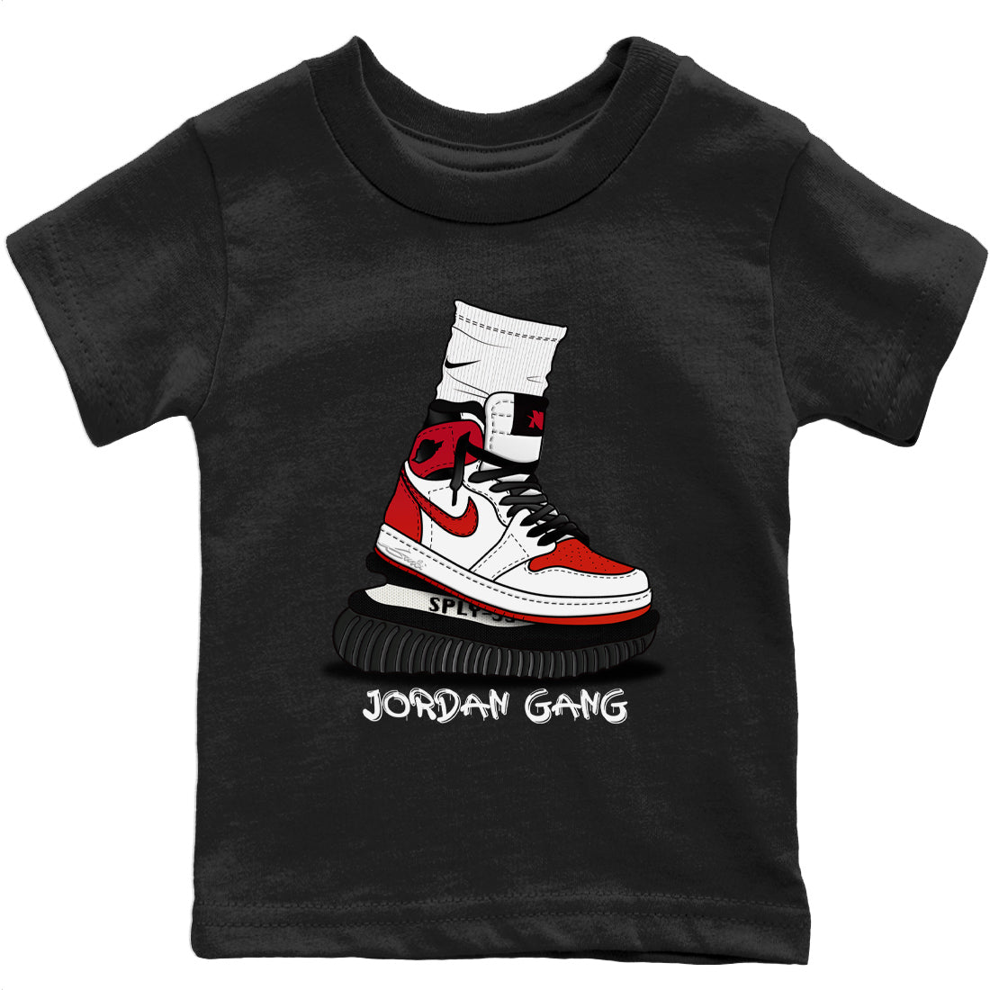 Air Jordan Gang Kids Tops - Air Jordan 1 Heritage