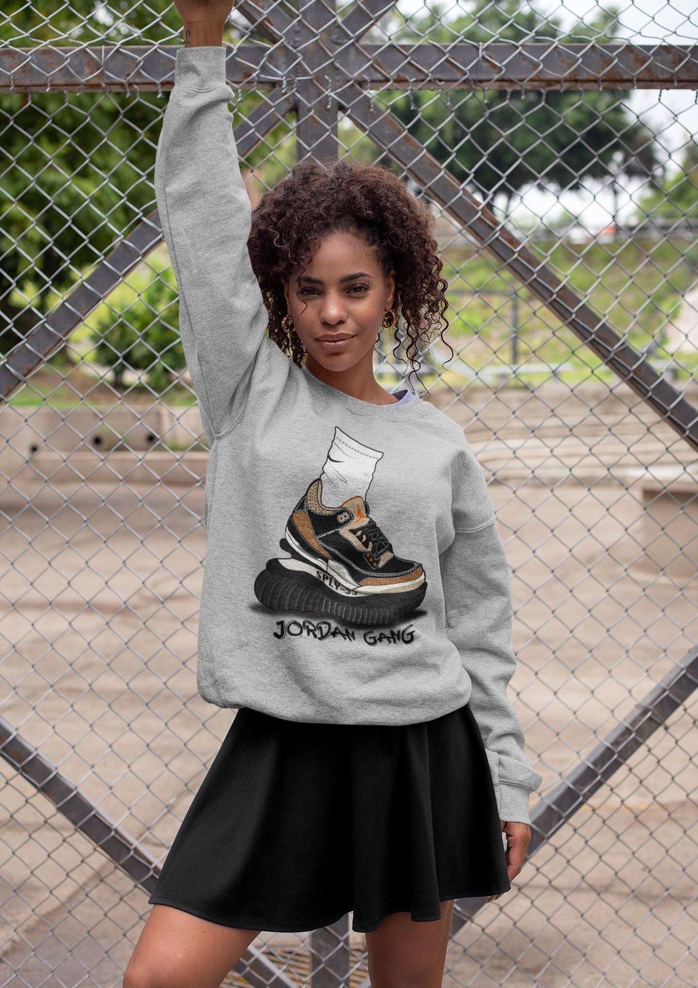 Air Jordan Gang Unisex Tops - Air Jordan 3 Desert Elephant