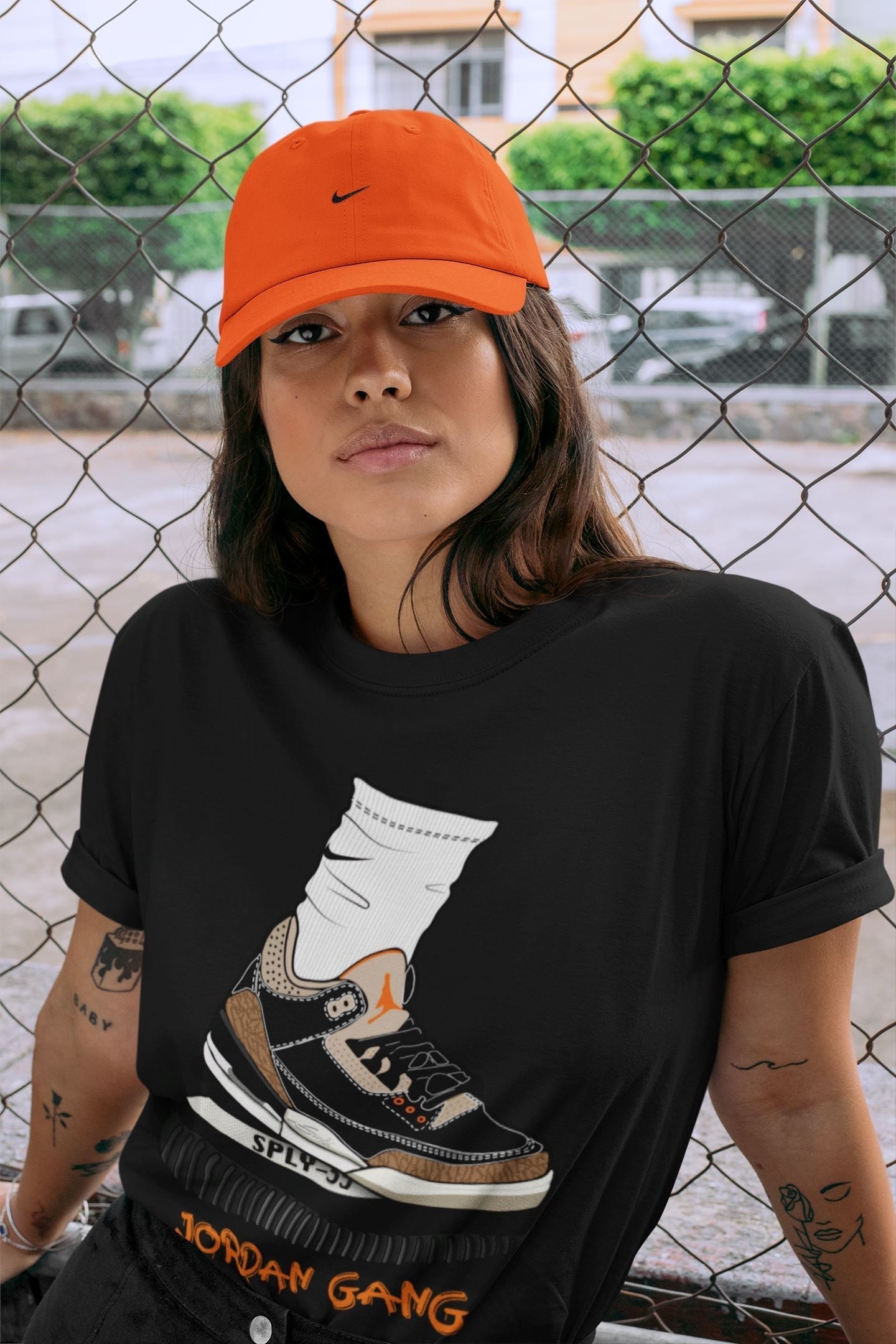 Air Jordan Gang Unisex Tops - Air Jordan 3 Desert Elephant