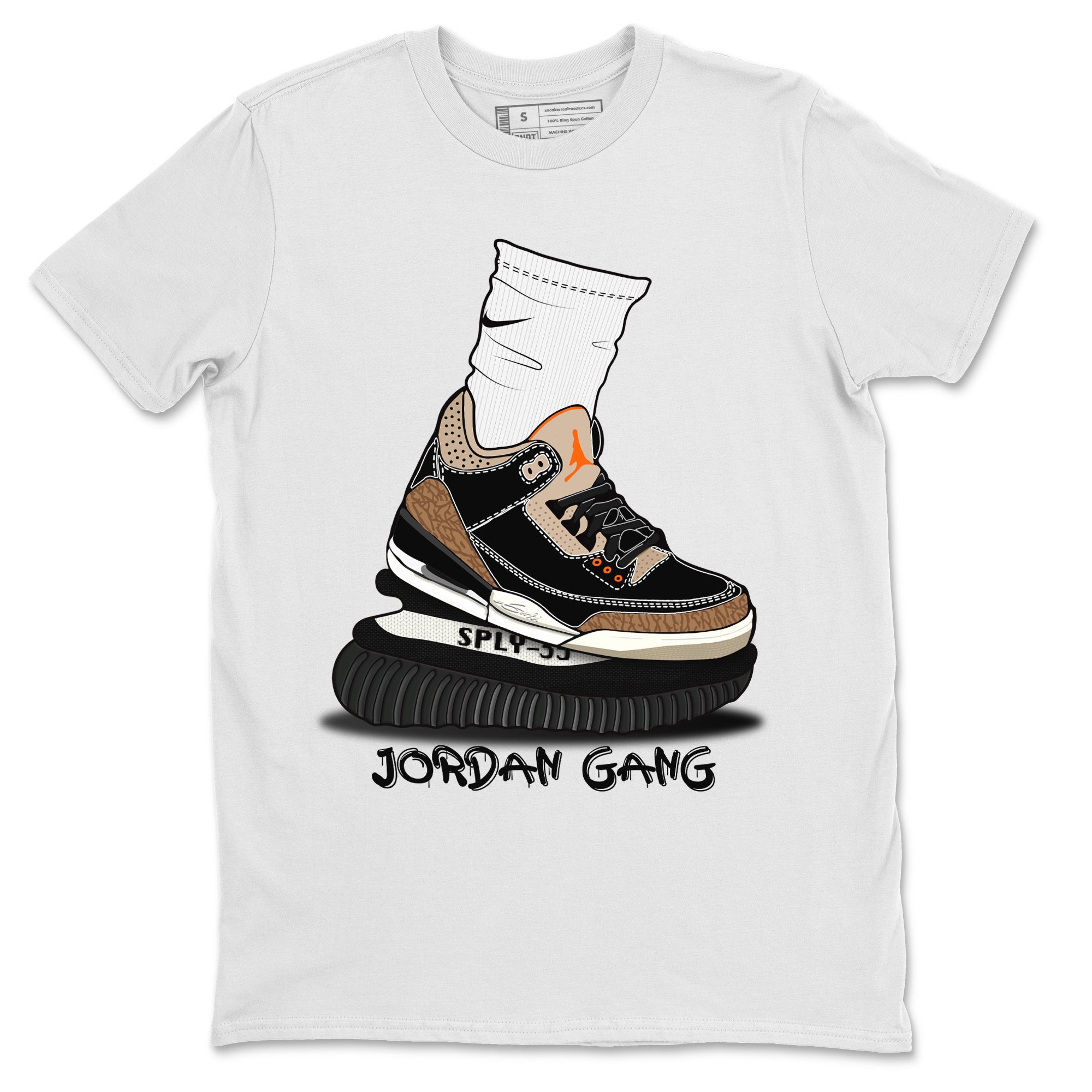 Air Jordan Gang Unisex Tops - Air Jordan 3 Desert Elephant