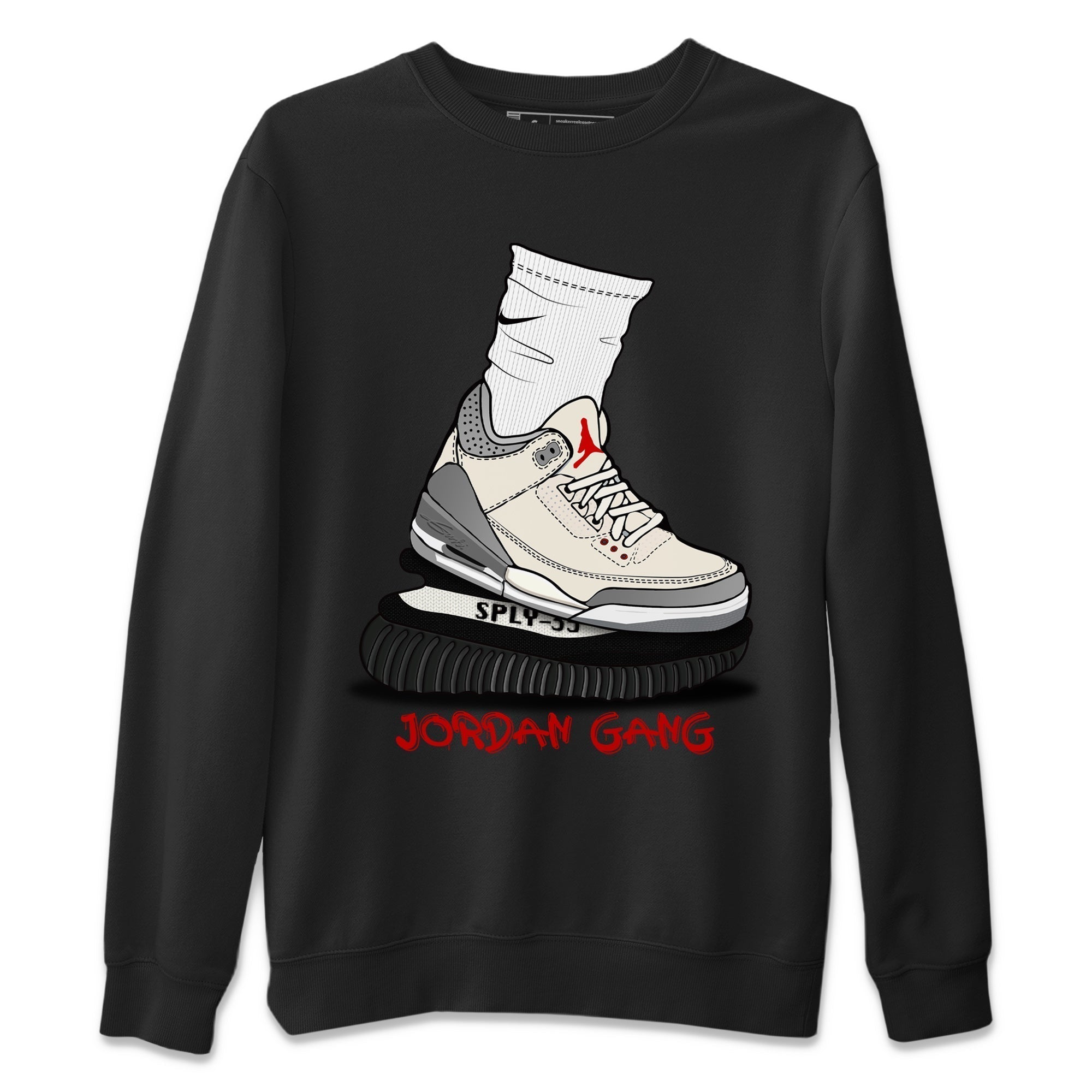 Air Jordan Gang Unisex Tops - Air Jordan 3 Muslin