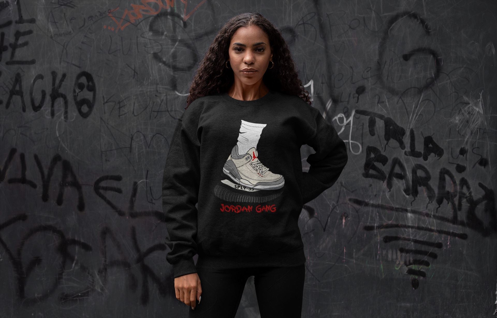 Air Jordan Gang Unisex Tops - Air Jordan 3 Muslin