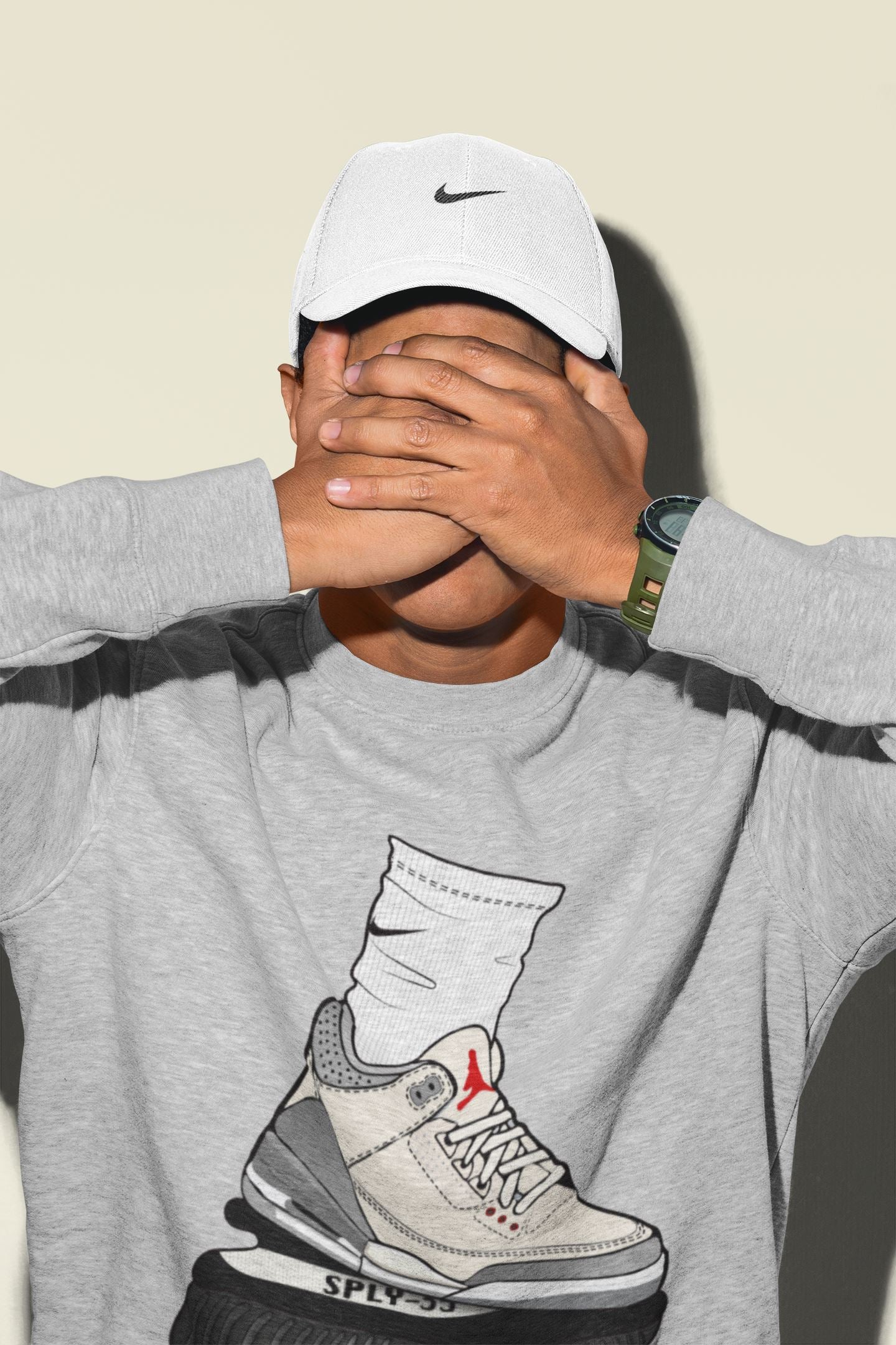 Air Jordan Gang Unisex Tops - Air Jordan 3 Muslin