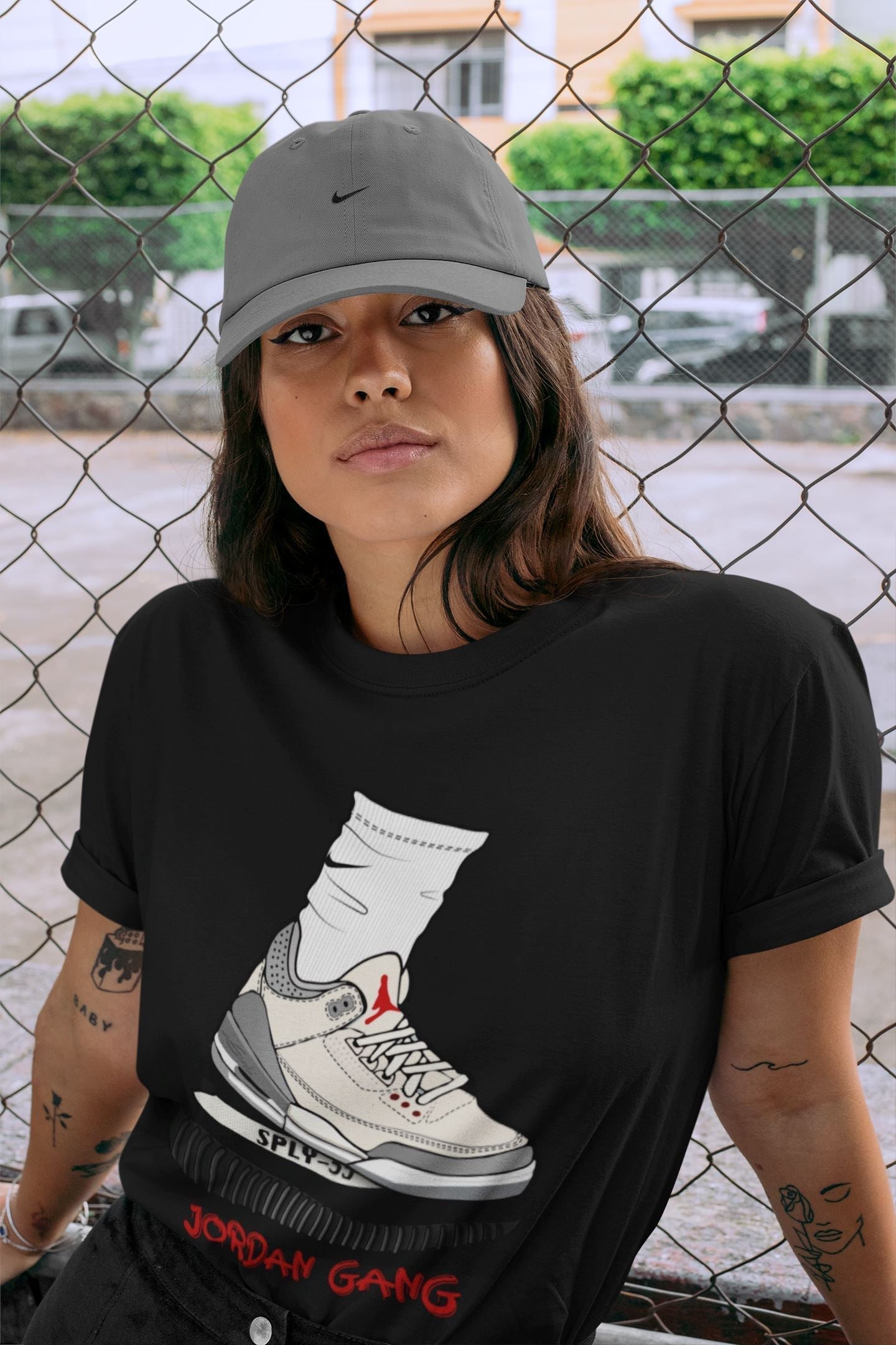 Air Jordan Gang Unisex Tops - Air Jordan 3 Muslin