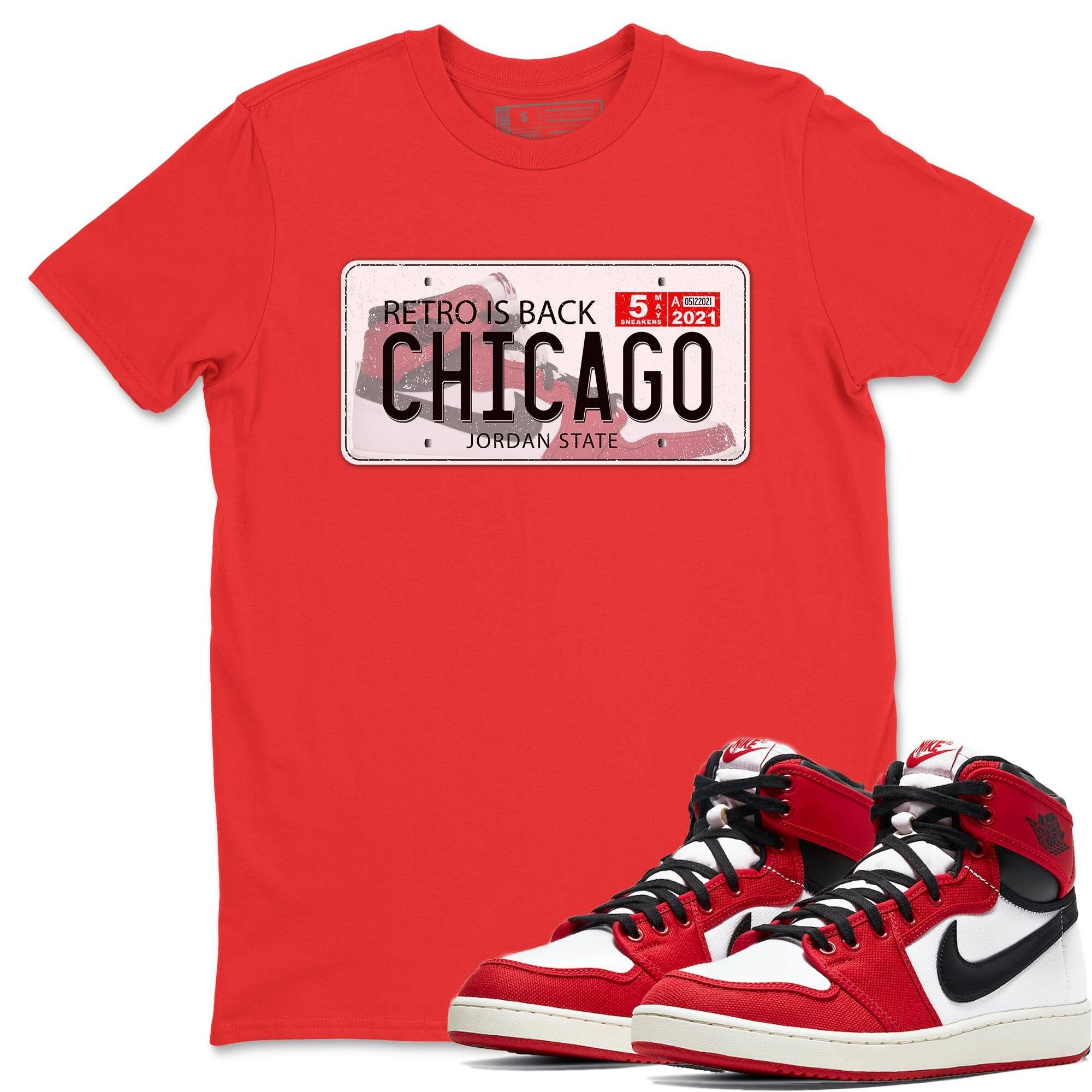 Air Jordan Plate Unisex Tops - Air Jordan 1 Chicago