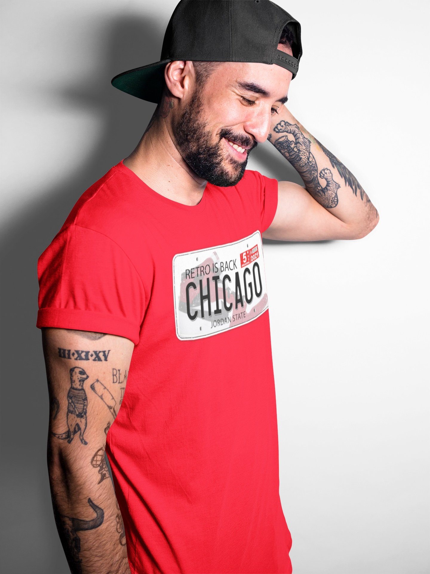 Air Jordan Plate Unisex Tops - Air Jordan 1 Chicago