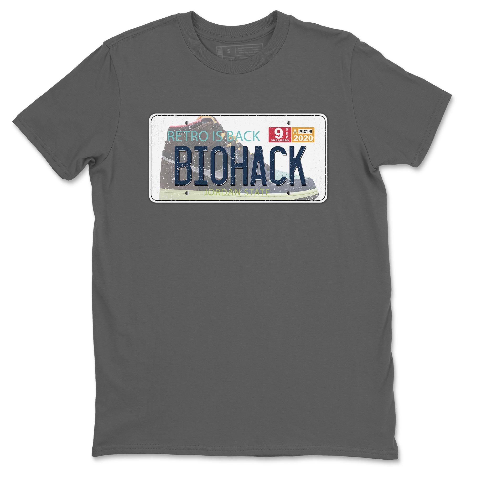 Air Jordan Plate Unisex Tops - Air Jordan 1 Bio Hack