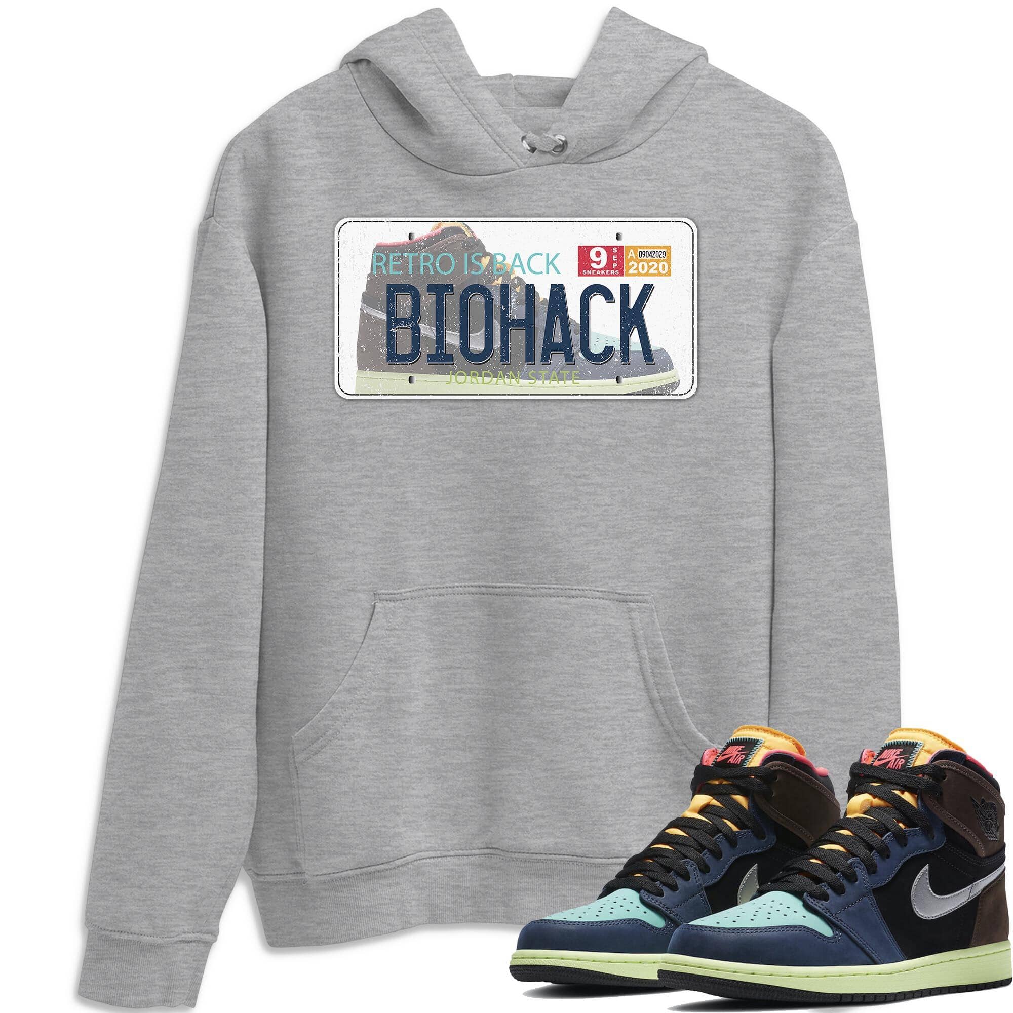 Air Jordan Plate Unisex Tops - Air Jordan 1 Bio Hack