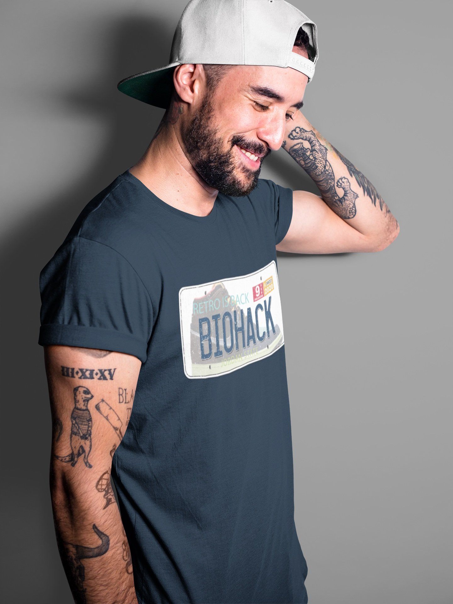 Air Jordan Plate Unisex Tops - Air Jordan 1 Bio Hack