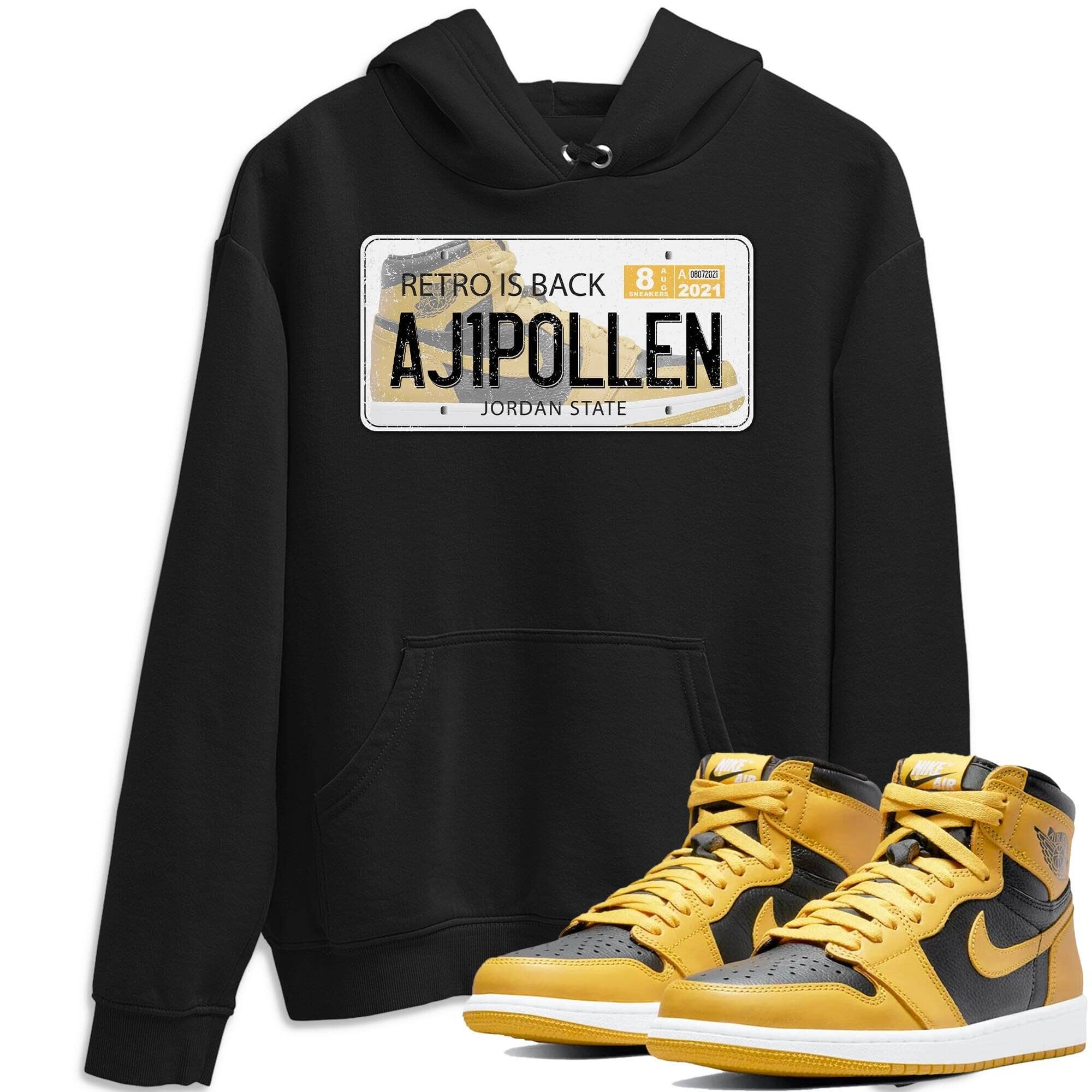 Jordan Plate Unisex Tops - Air Jordan 1 Pollen