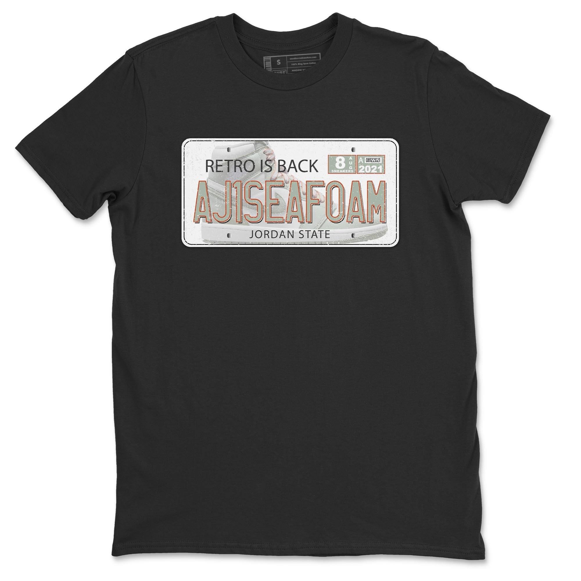 Jordan Plate Unisex Tops - Air Jordan 1 Seafoam