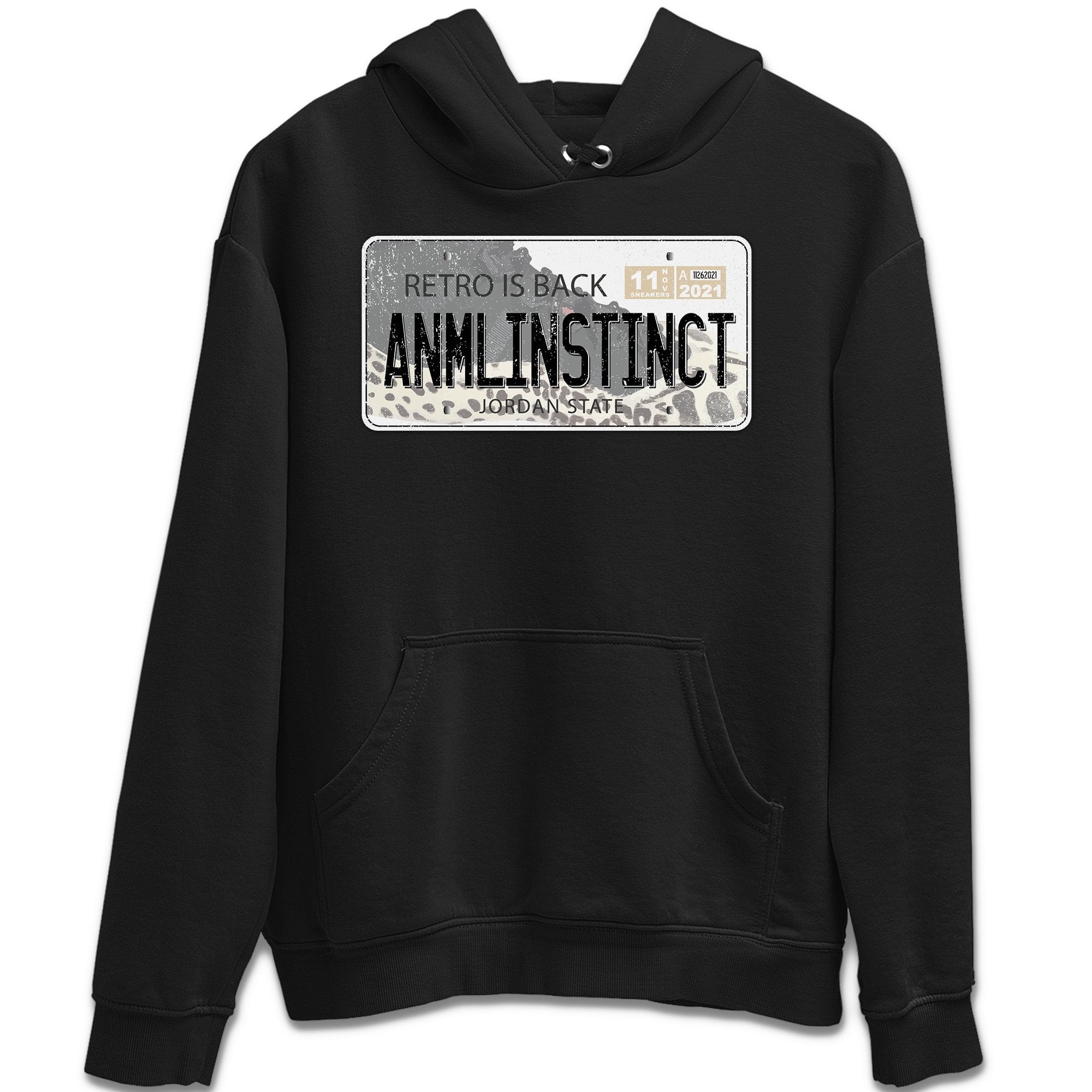 Jordan Plate Unisex Tops - Air Jordan 11 Animal Instinct