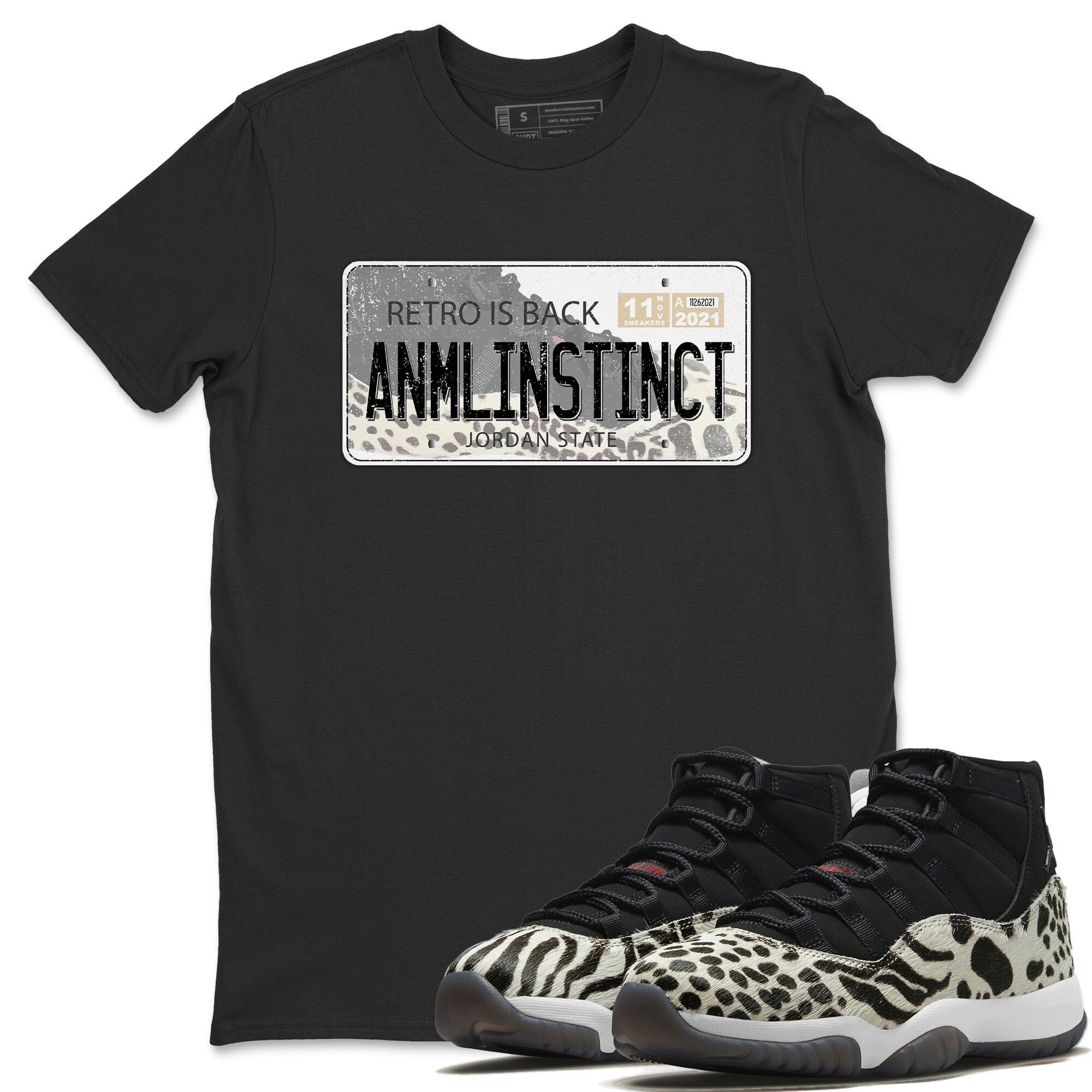 Jordan Plate Unisex Tops - Air Jordan 11 Animal Instinct