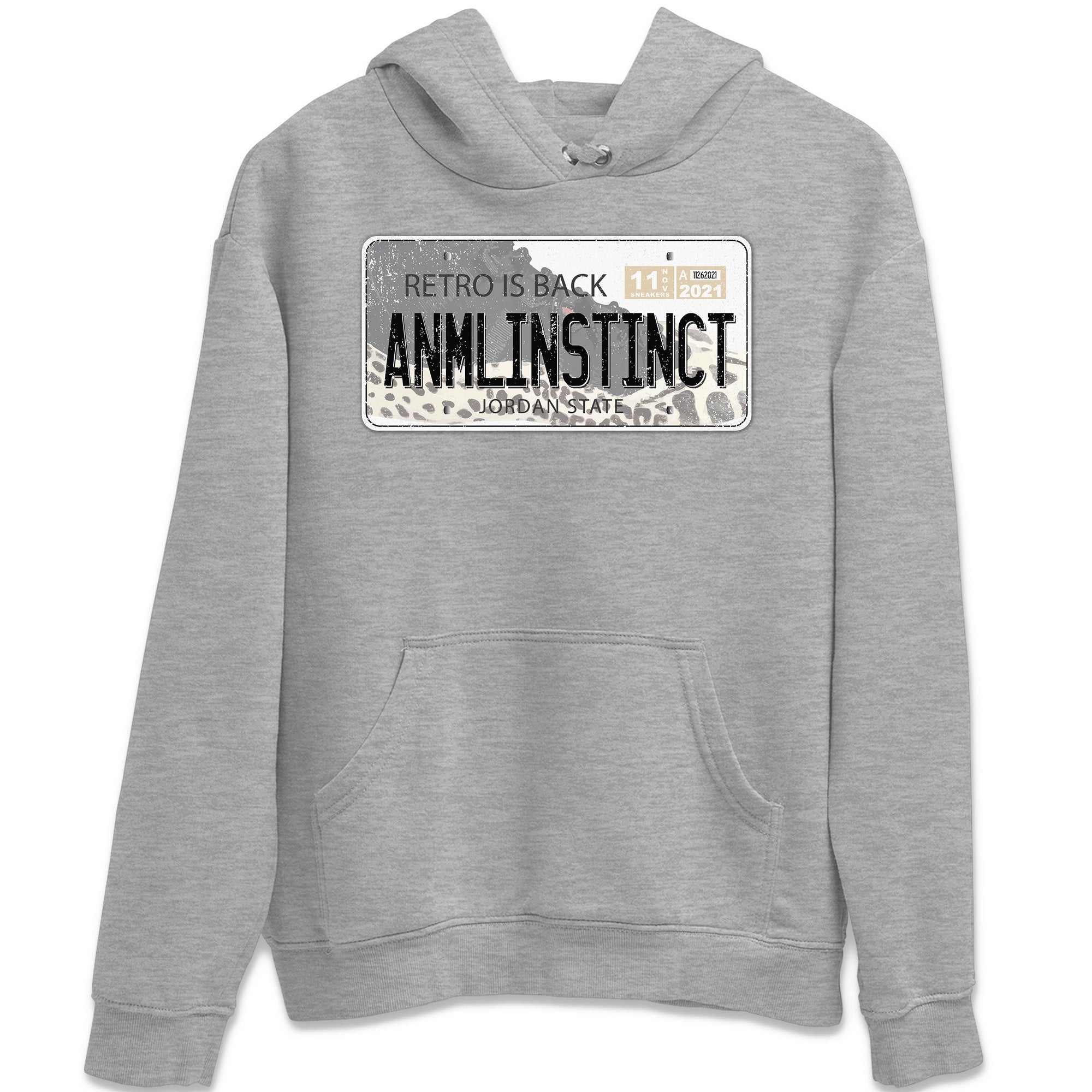 Jordan Plate Unisex Tops - Air Jordan 11 Animal Instinct