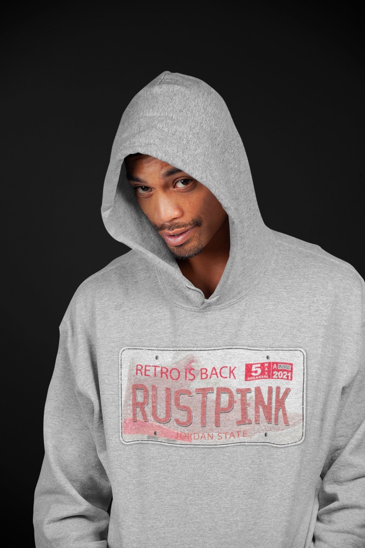 Jordan Plate Unisex Tops - Air Jordan 3 Rust Pink
